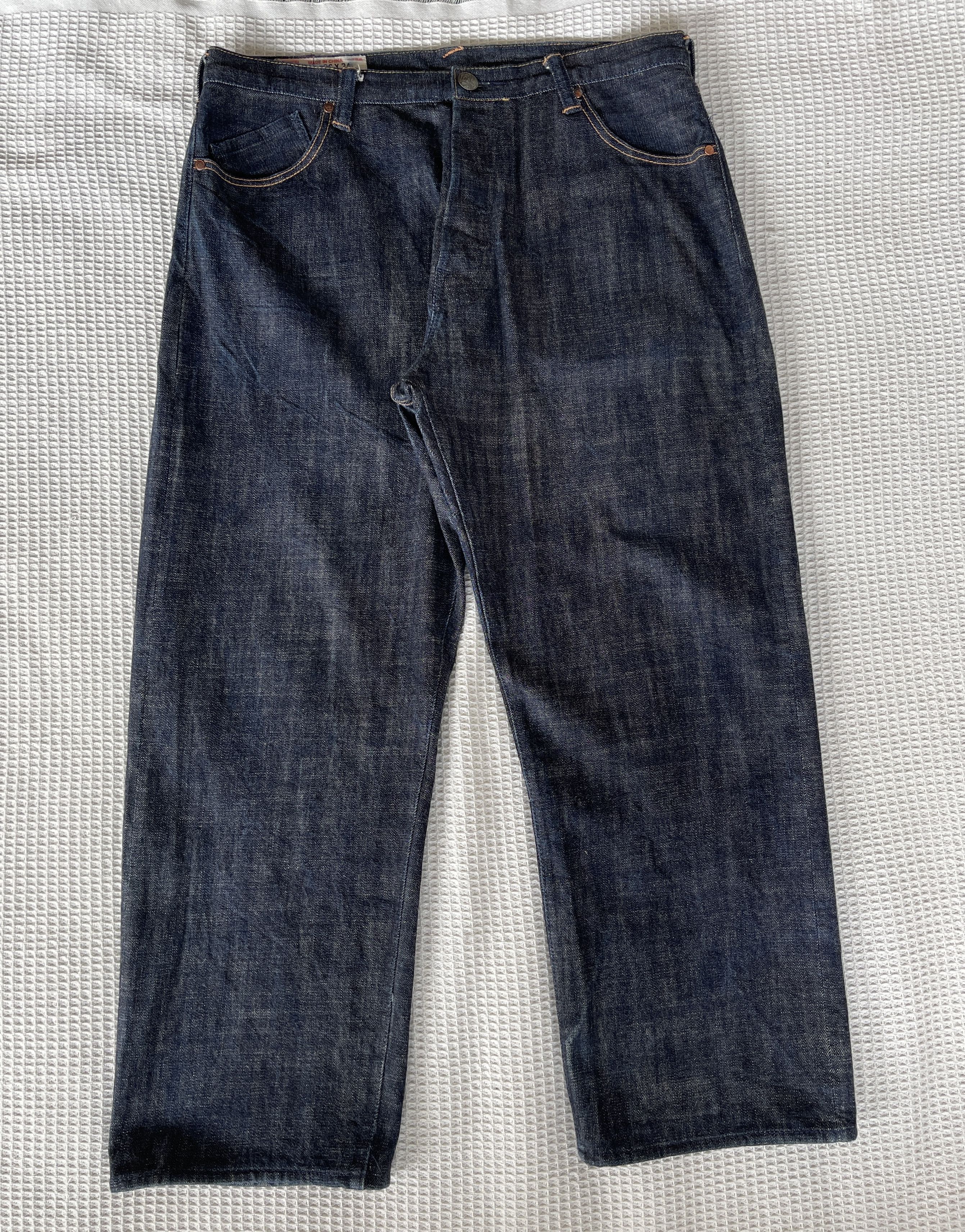 Evisu Designed Evisu Collaboration🔥Embroidered Selvedge Denim Size US 36 / EU 52 - 3 Thumbnail