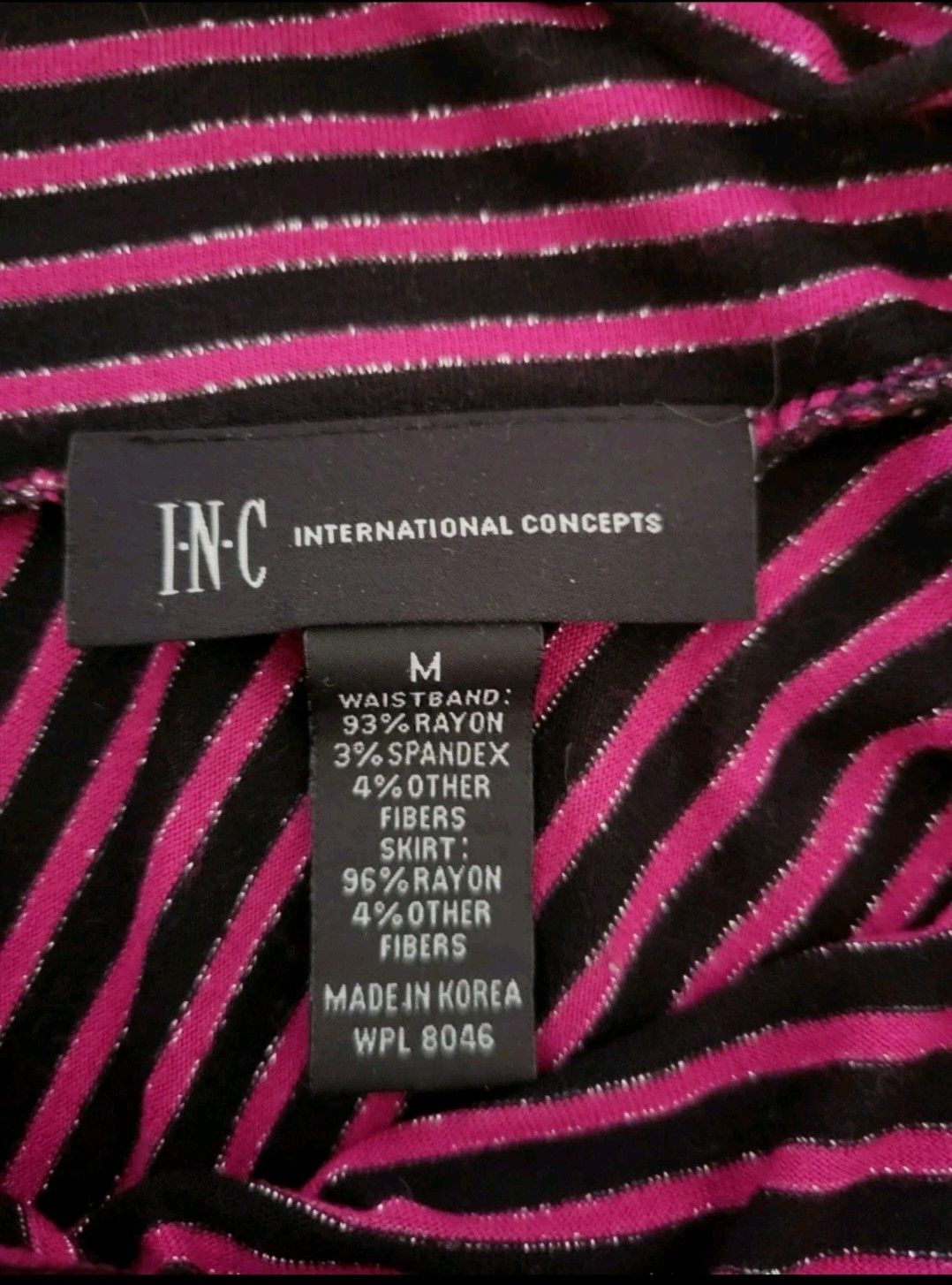 I.N.C INC International Concepts Convertible Dress Skirt M EUC Size M / US 6-8 / IT 42-44 - 6 Thumbnail