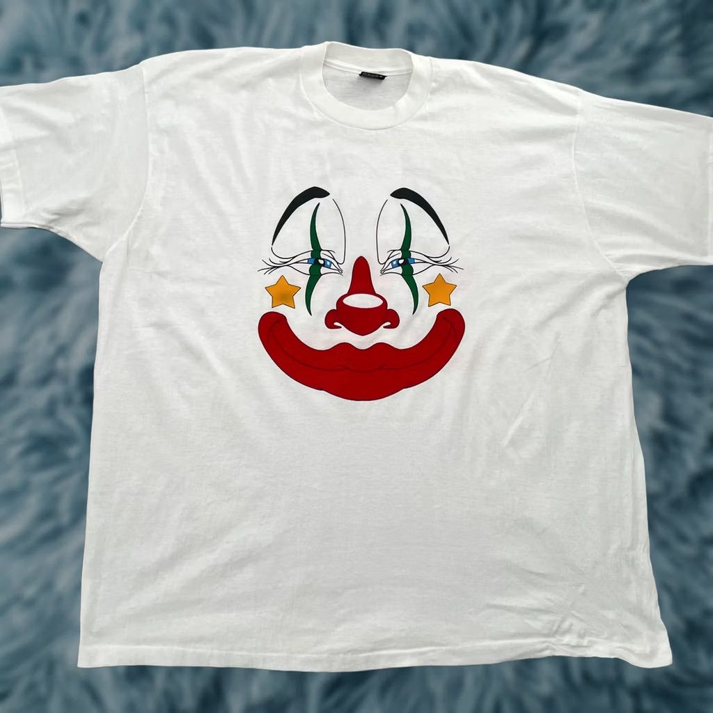 Vintage VINTAGE Smile Now Cry Later Shirt Adult 3XL White Dual Print Single Stitch 90s Size US XXL / EU 58 / 5 - 1 Thumbnail