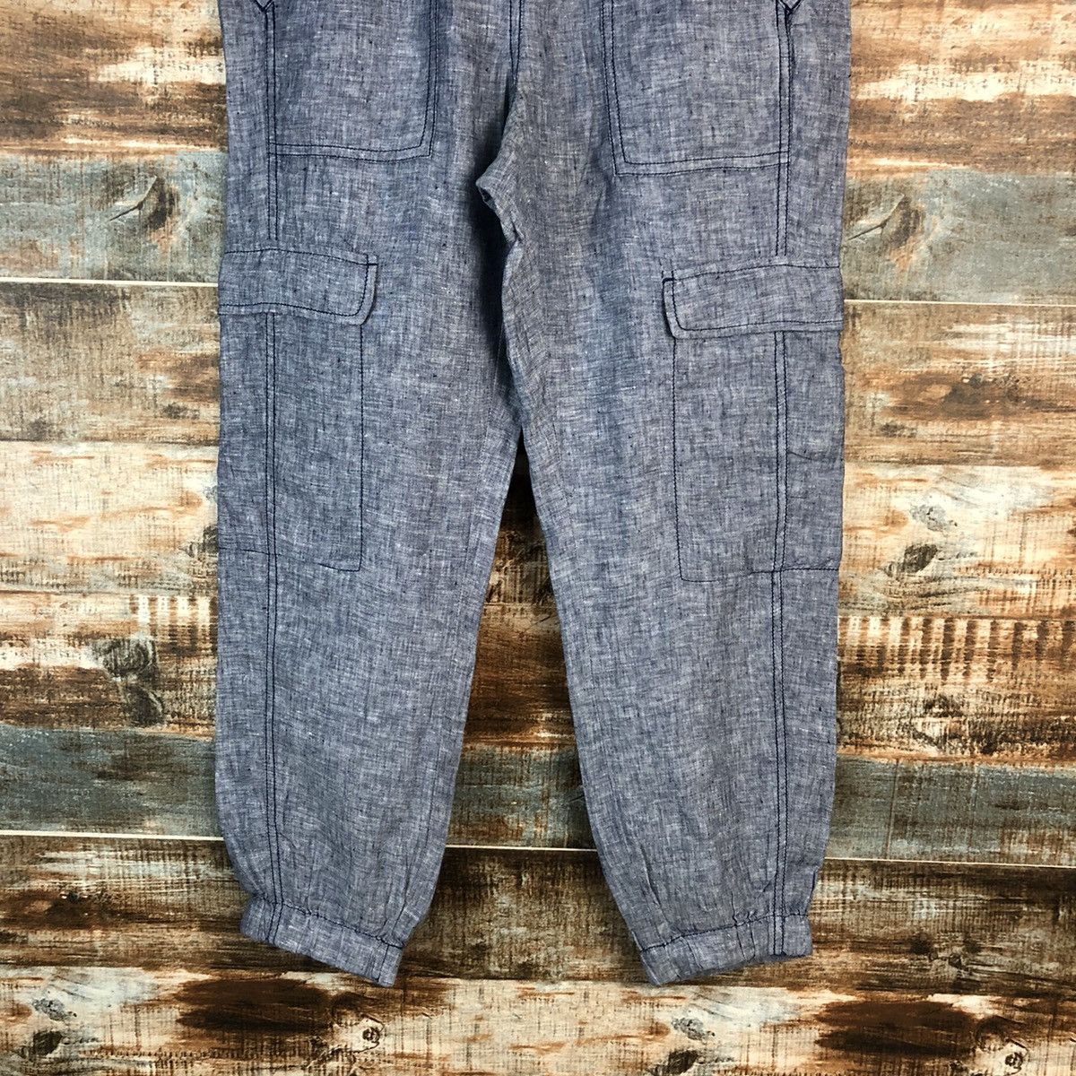 Japanese Brand Pure DKNY Blue Casual Pants #A2385 Size 28" / US 6 / IT 42 - 3 Thumbnail