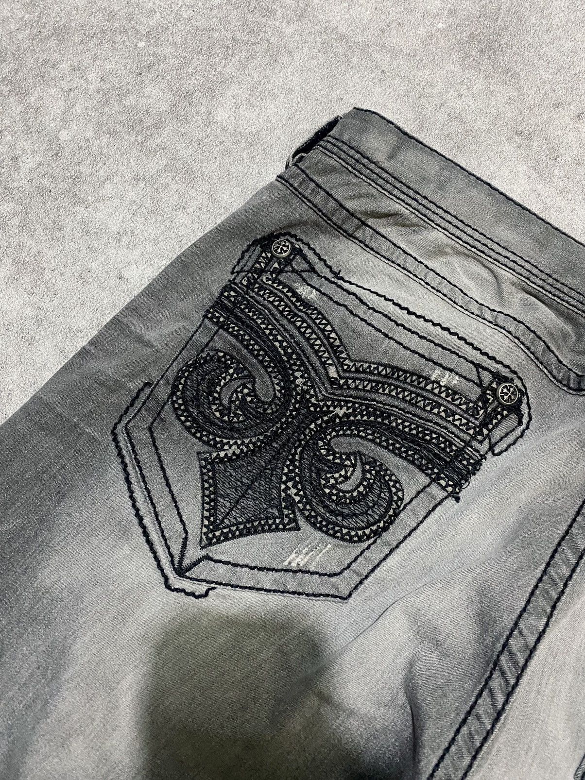 Affliction y2k blake denim jeans