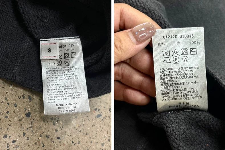 Visvim Visvim 21aw Jumbo Sweat 3/4 Crash Damage Do Old sweatshirt Size US L / EU 52-54 / 3 - 9 Thumbnail