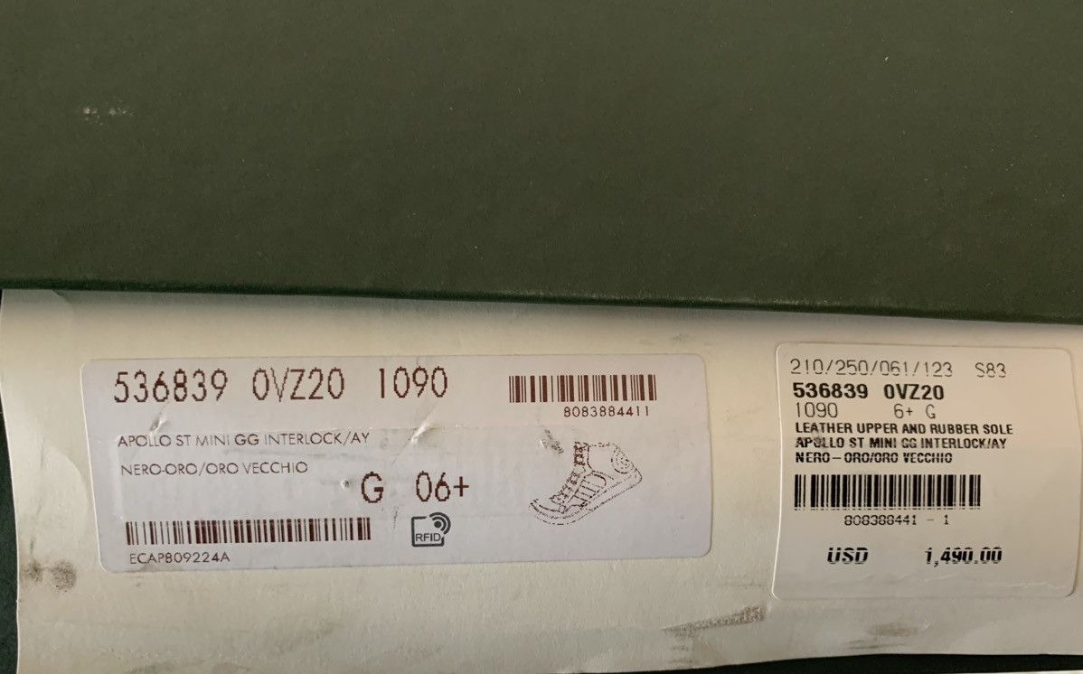 Gucci Gucci x Dapper Dan Hi-Top Sneakers Size US 7.5 / EU 40-41 - 9 Thumbnail