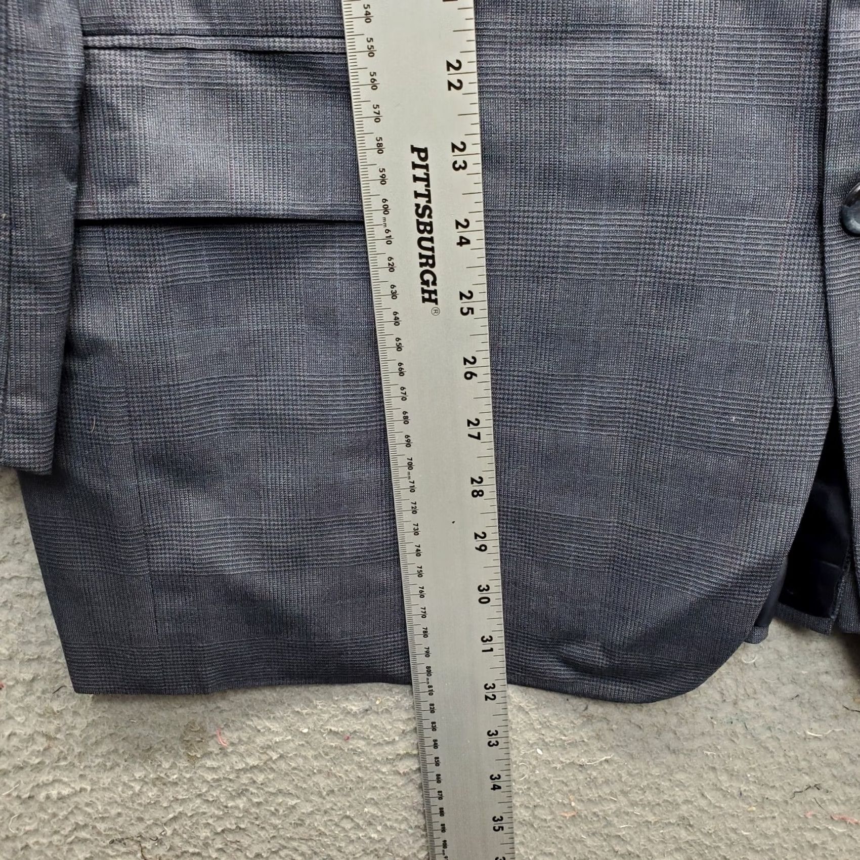 Vintage Hickey Freeman Blazer Jacket Mens 44 Multi Formal Notch Lapel Single Breasted Blazer Jacket Mens 44 Multi Formal Notch Lapel Single Breasted Size 44R - 4 Thumbnail