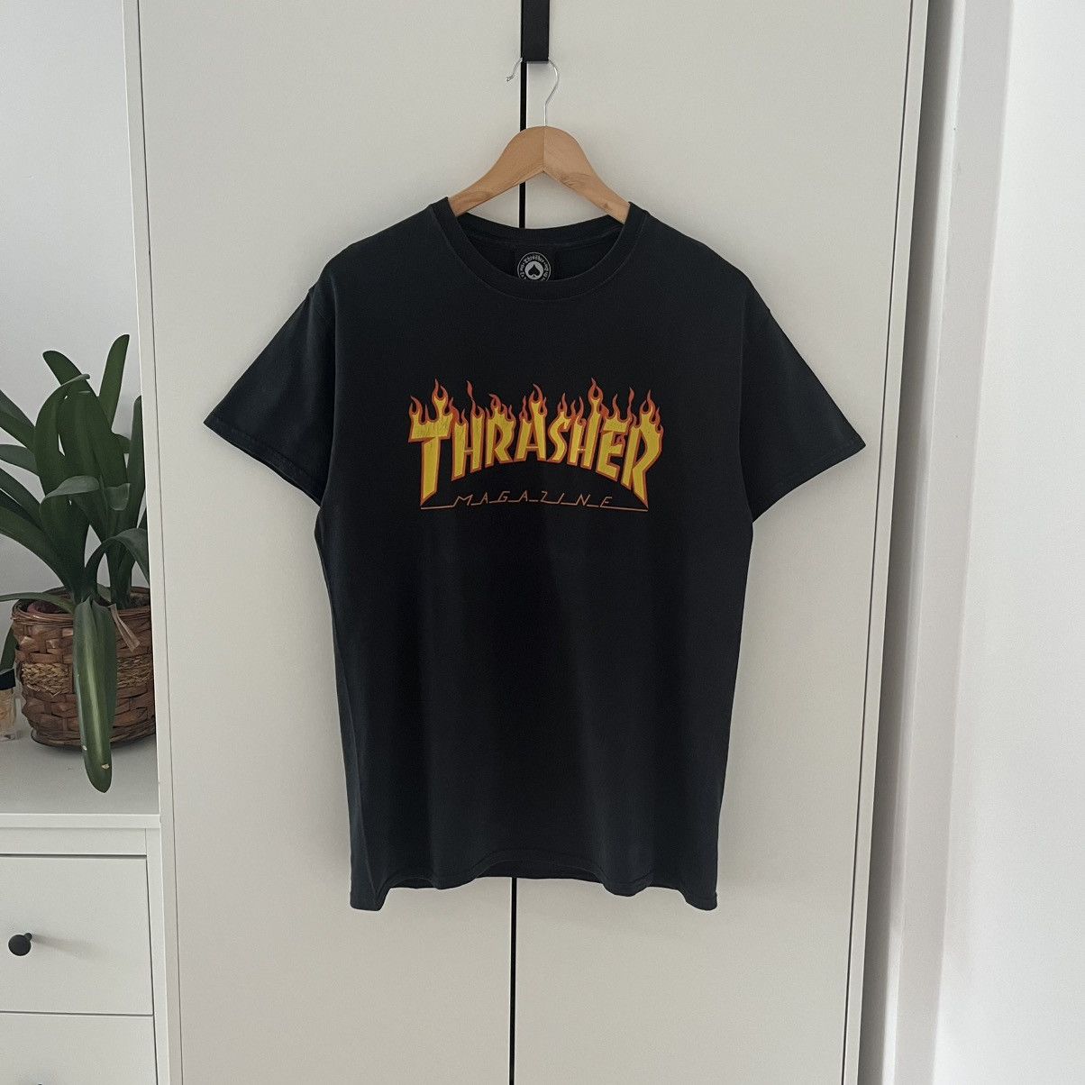 Thrasher Vintage Trasher Magazine Big Central Logo Blue Tee Size US M / EU 48-50 / 2 - 1 Thumbnail