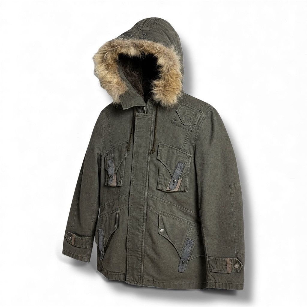 PPFM PPFM IfSixWasNine LGB Gorpcore Tactical Military Fur Jacket Size US L / EU 52-54 / 3 - 1 Thumbnail