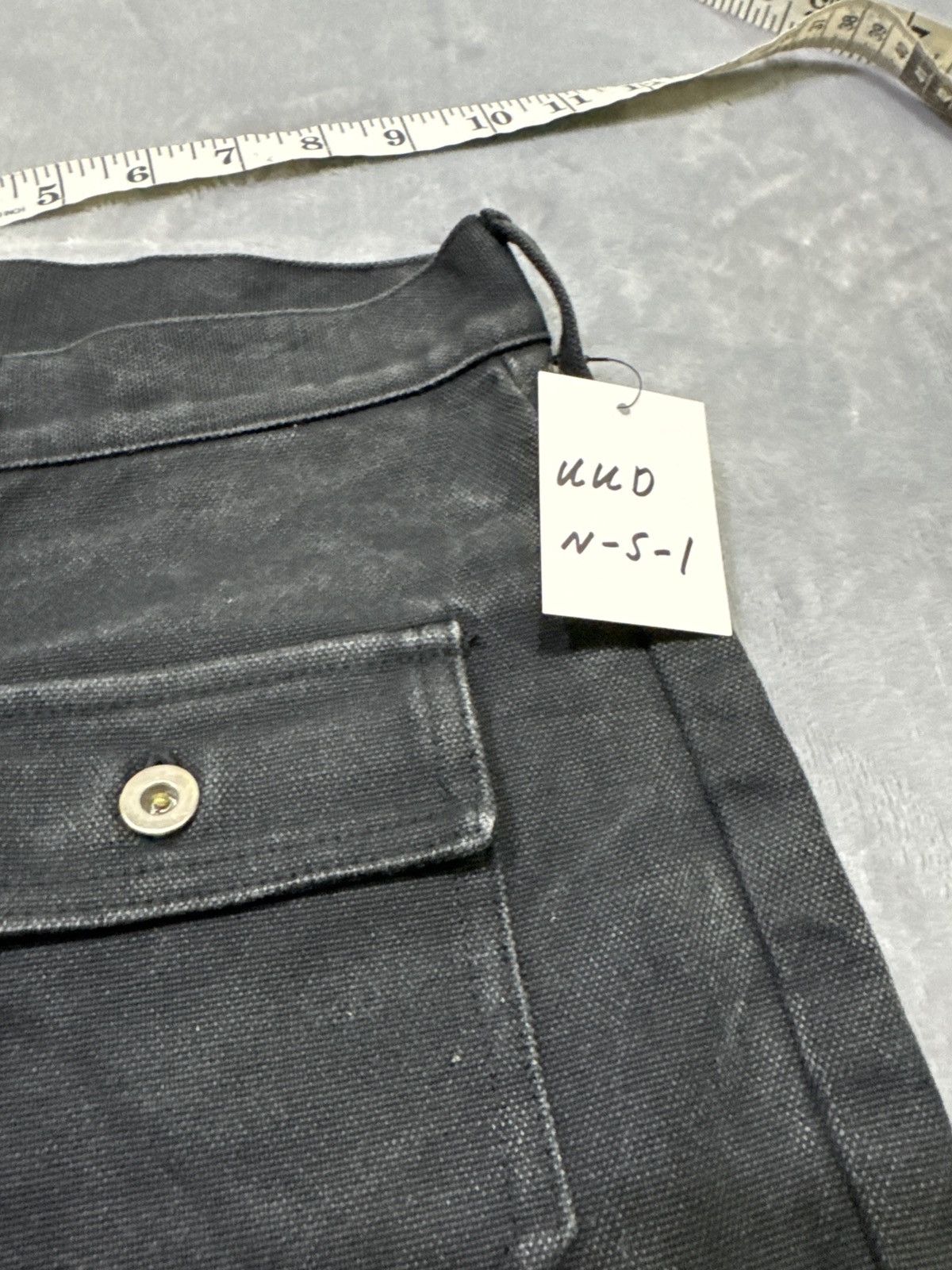 Exodus Japanese brand X Exodus multipocket flare canvas jeans Size US 30 / EU 46 - 17 Thumbnail