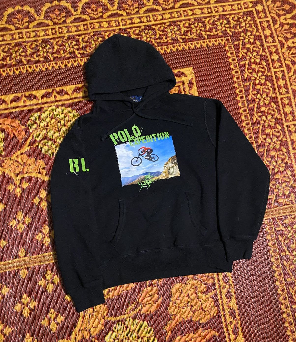 Polo Ralph Lauren Polo Ralph Lauren Dirt Bike Hoodie Size US M / EU 48-50 / 2 - 1 Thumbnail