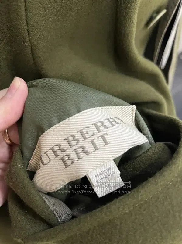 Burberry Burberry Men's Winter Green Collared Jacket. Size US M / EU 48-50 / 2 - 4 Thumbnail