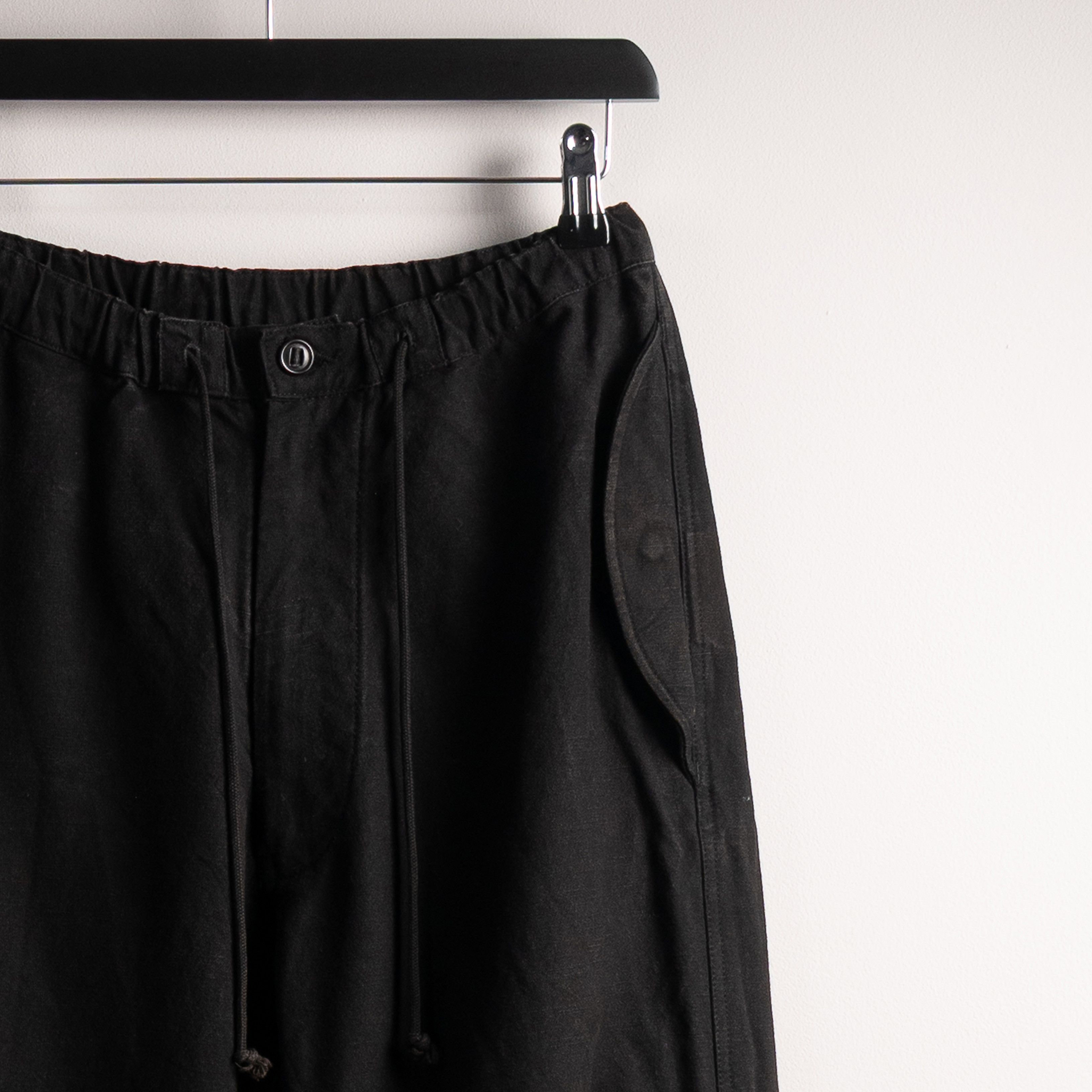 Story Mfg. Story MFG Paco Pants Black Slub Size US 28 / EU 44 - 8 Thumbnail
