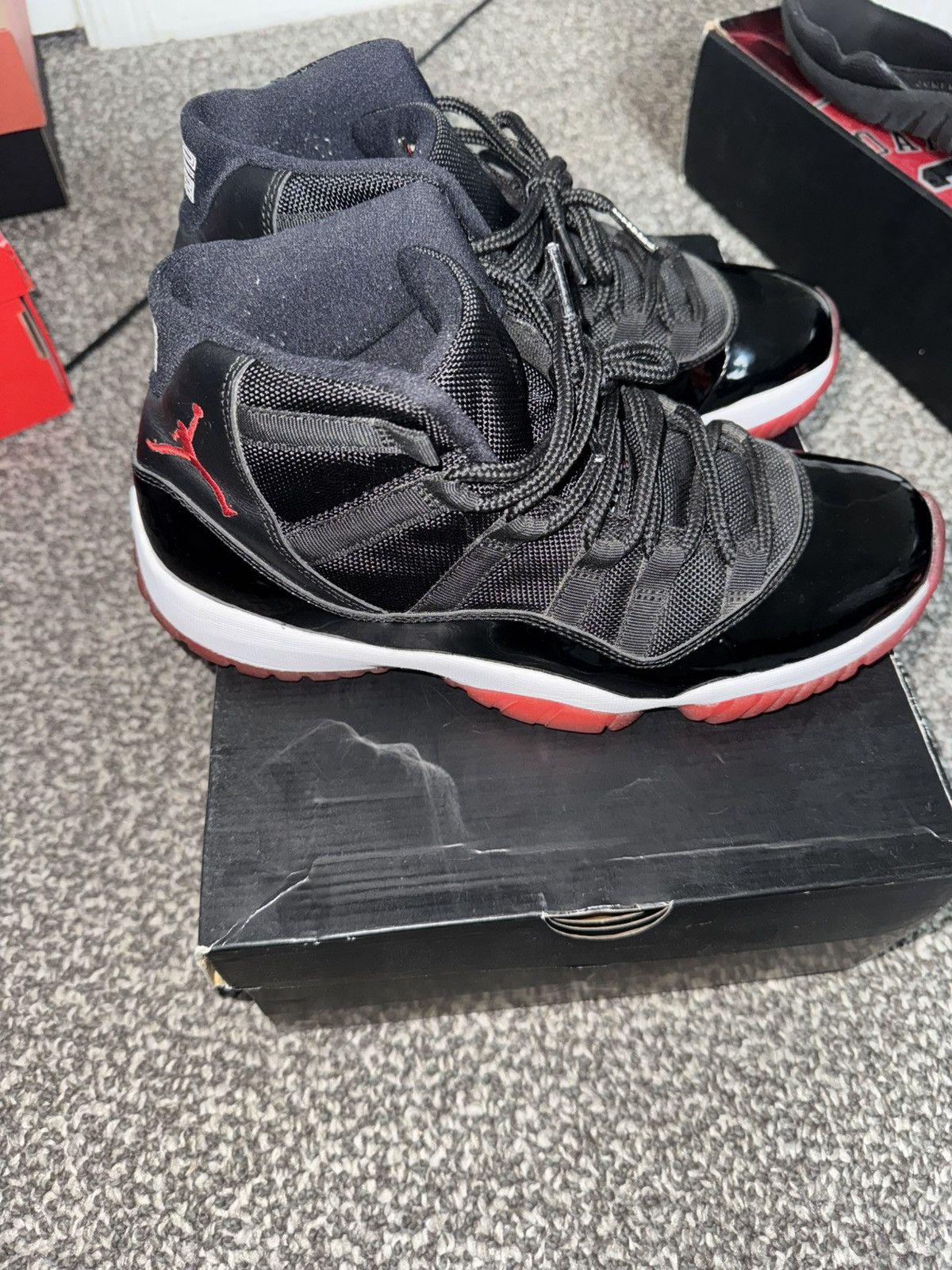 Jordan Brand Jordan 11 Retro Playoffs “Bred” 2012 Size US 9 / EU 42 - 2 Thumbnail