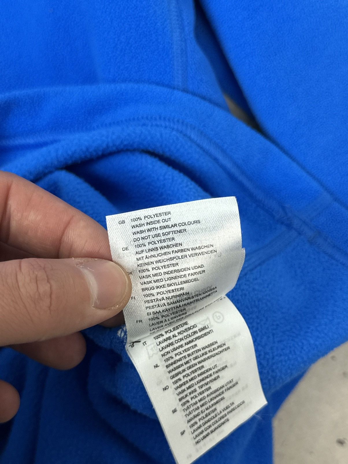 Haglofs Haglofs Quarter Zip Blue Long Sleeve Men’s Fleece Jumper Size US S / EU 44-46 / 1 - 12 Thumbnail