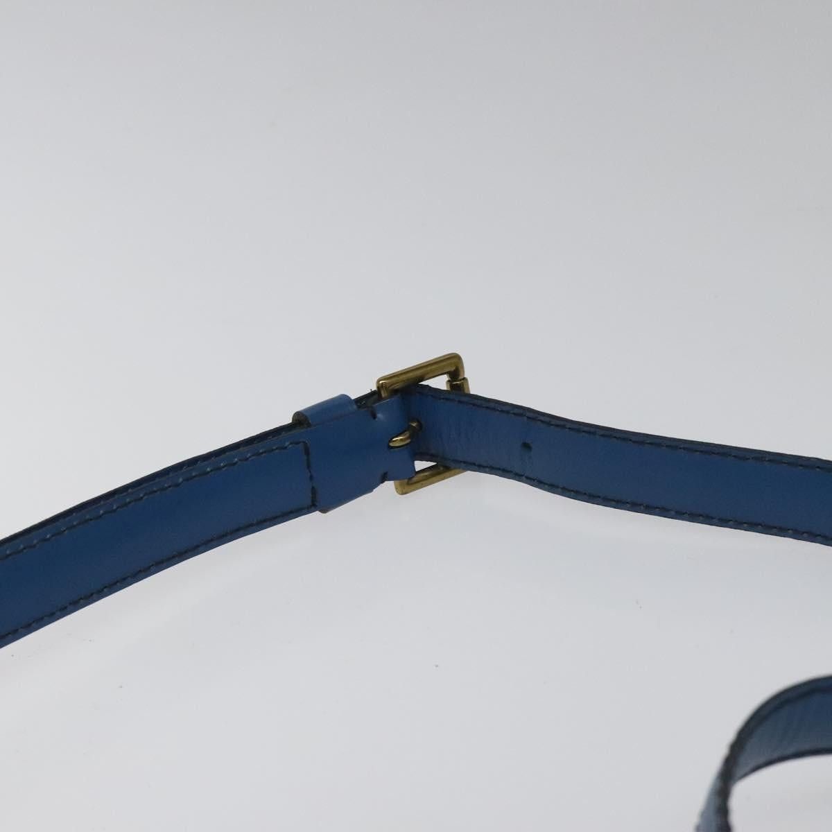 Louis Vuitton LOUIS VUITTON Epi Saint Cloud GM Shoulder Bag Toledo Blue Size ONE SIZE - 14 Thumbnail