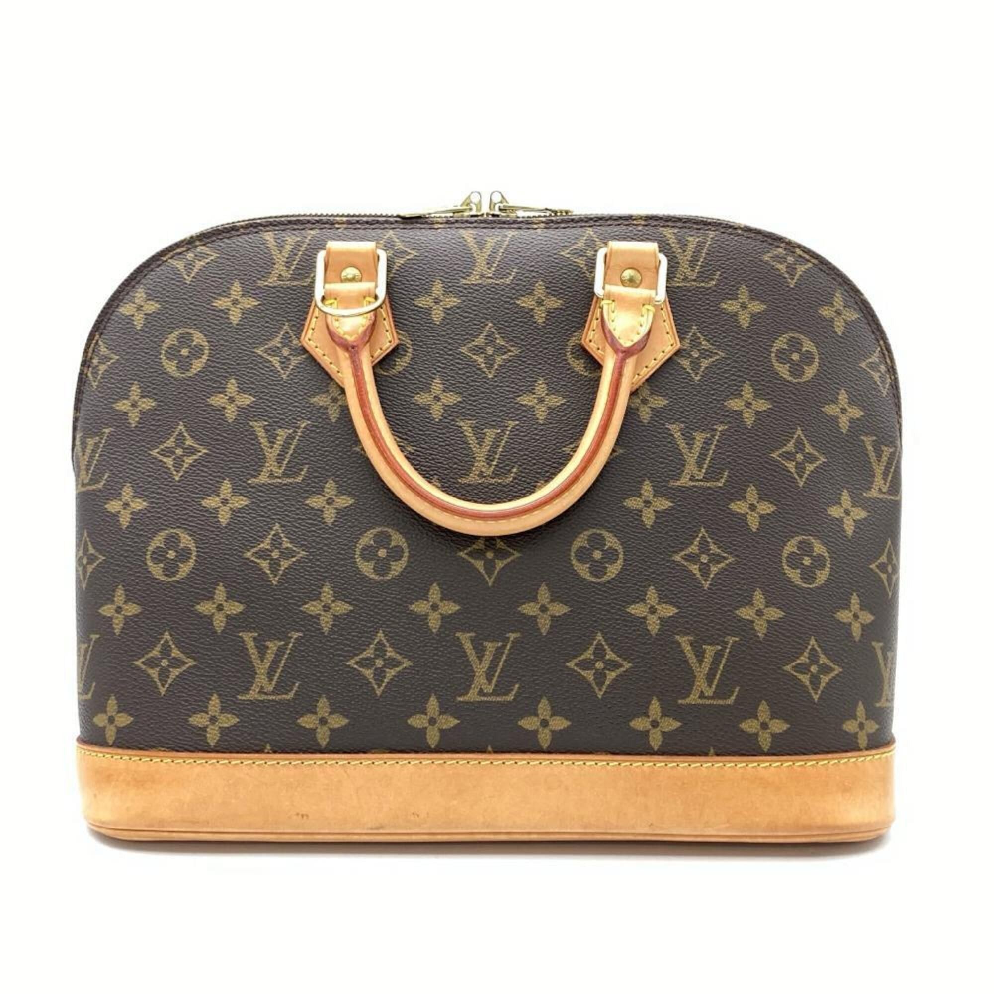 Louis Vuitton Louis Vuitton Alma PM handbag, Monogram canvas, M51130, brown, gold hardware, VI0010, women's. Size ONE SIZE - 1 Thumbnail