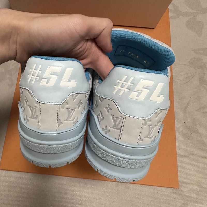 Louis Vuitton Tyler x Louis Vuitton Trainer Low-top Sneakers -2505 Size US 10 / EU 43 - 3 Thumbnail