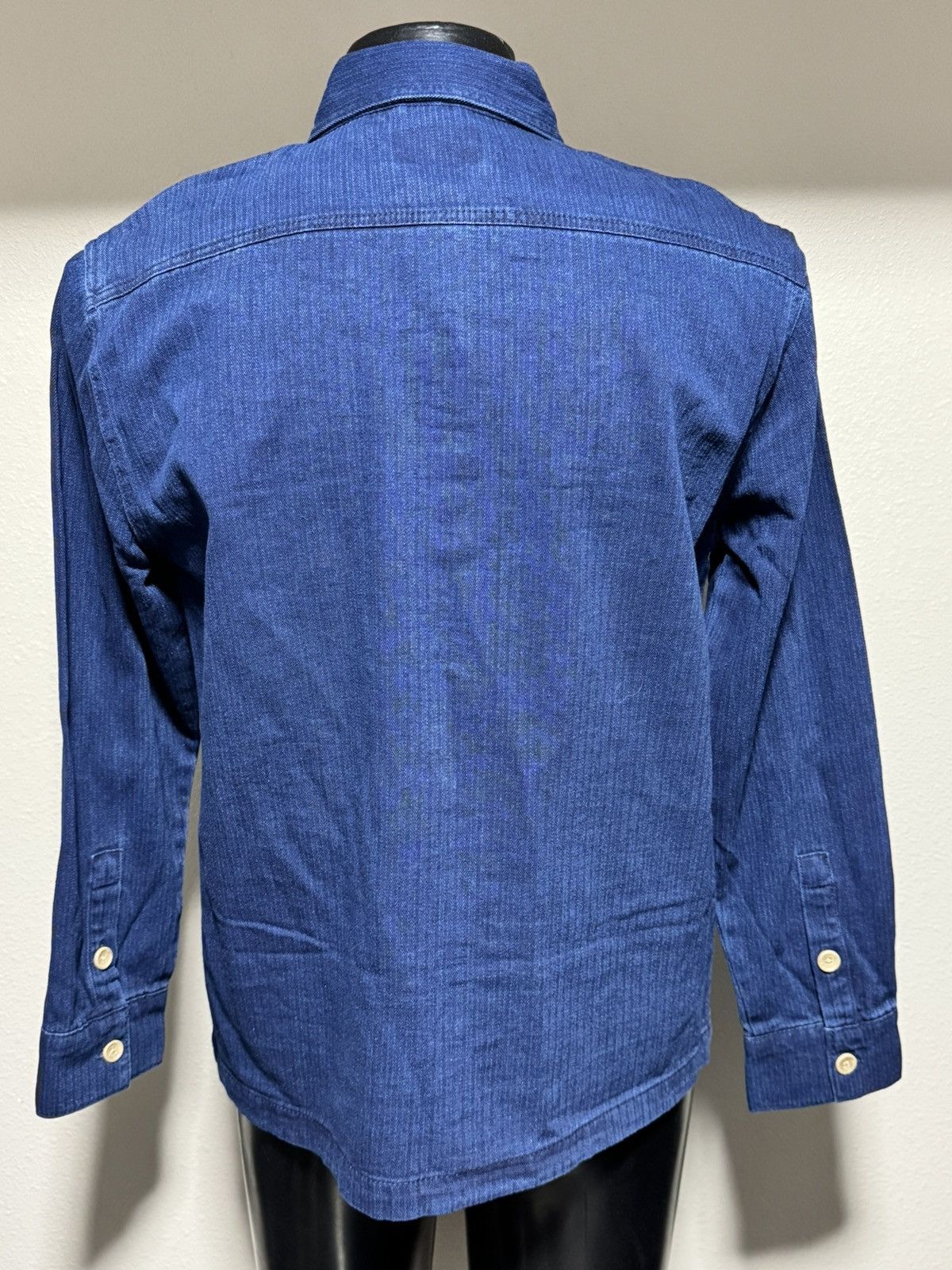 Folk Folk Patch Blue Denim Size Extra Large Overshirt Size US XL / EU 56 / 4 - 2 Thumbnail