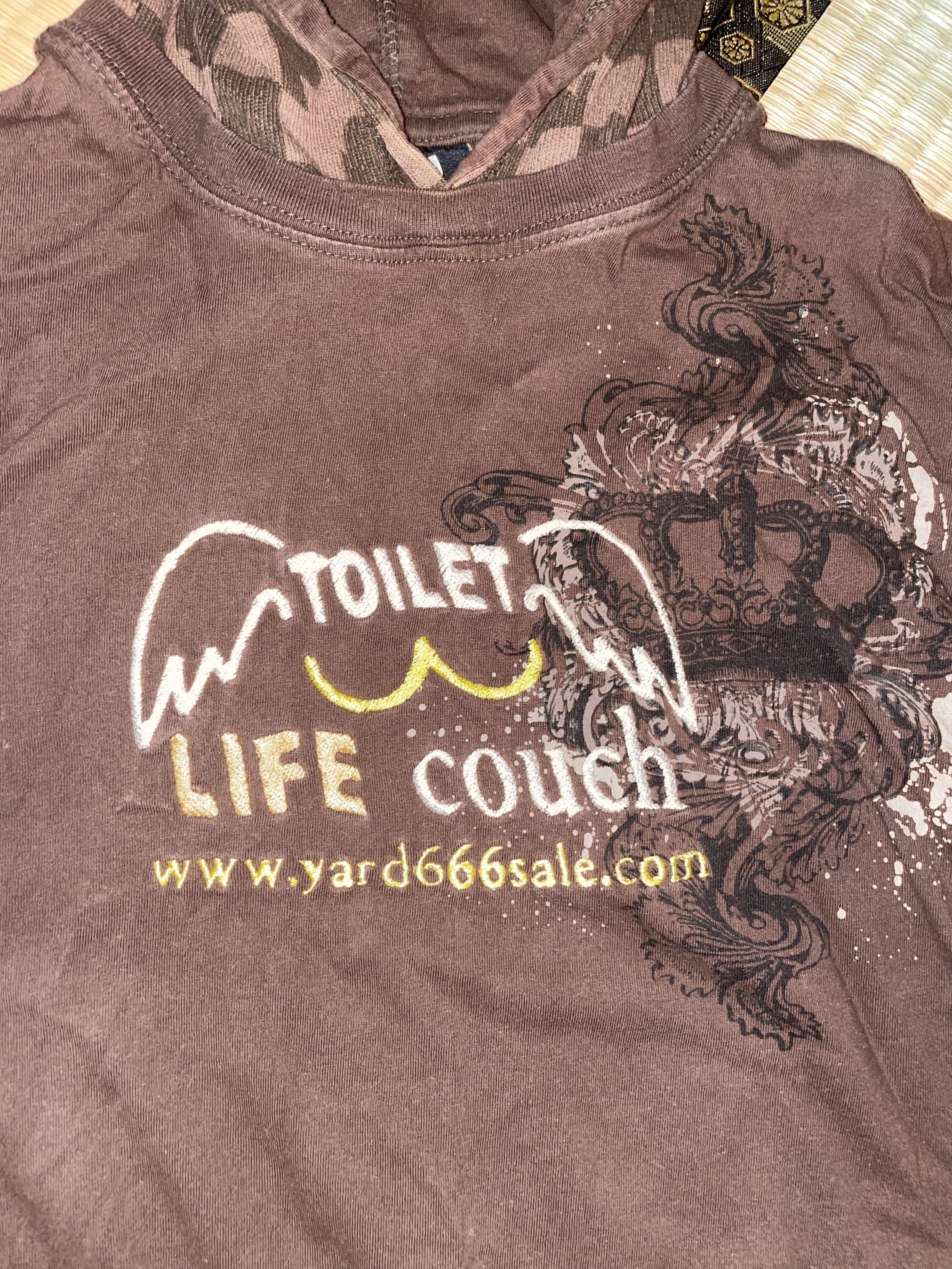 Other Yard666Sale Vintage Hoodie toilet life coach with wings Size US S / EU 44-46 / 1 - 2 Thumbnail