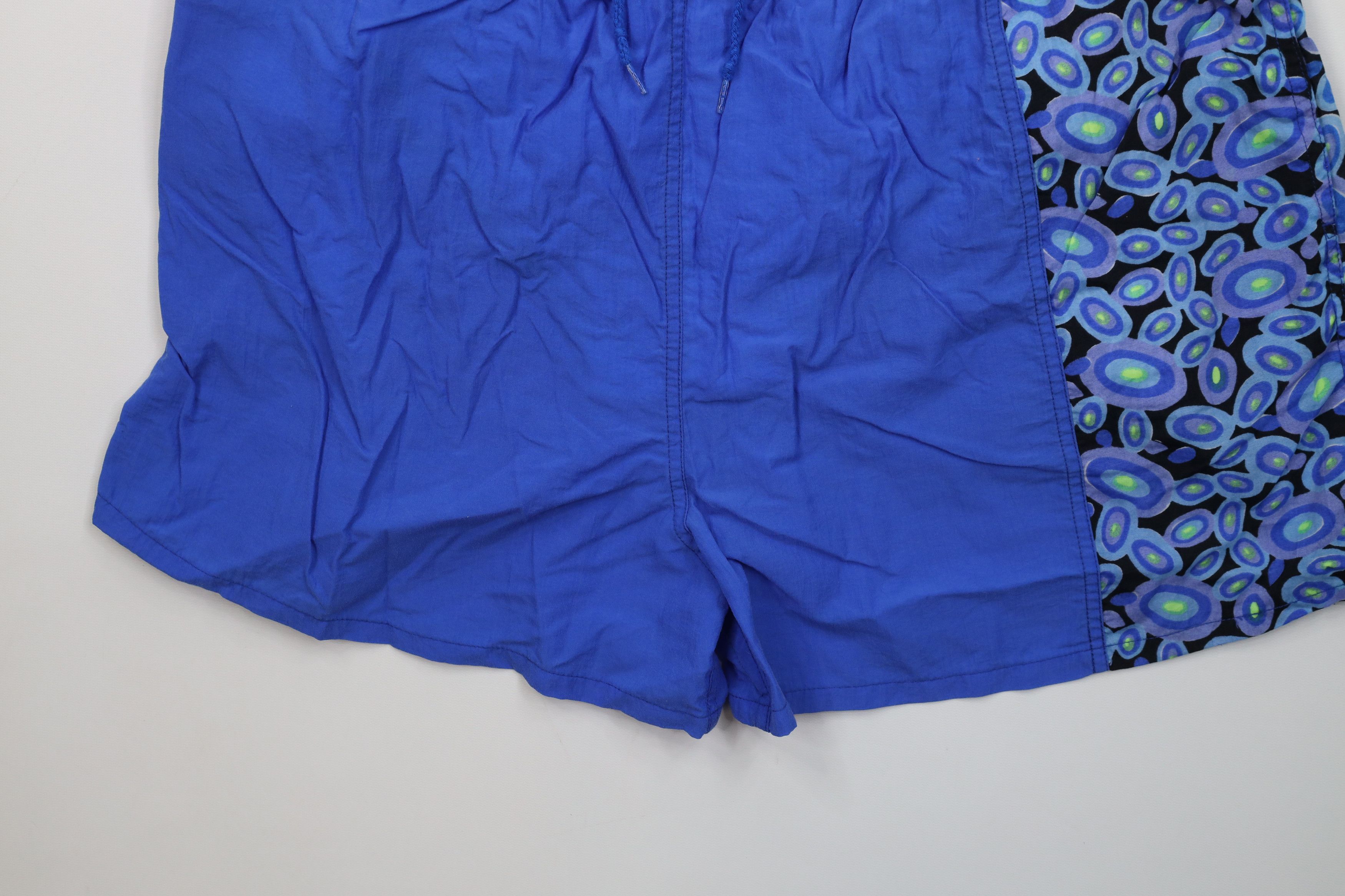 Vintage Vintage 90s Streetwear Lined Above Knee Surf Shorts Trunks Size US 36 / EU 52 - 4 Thumbnail