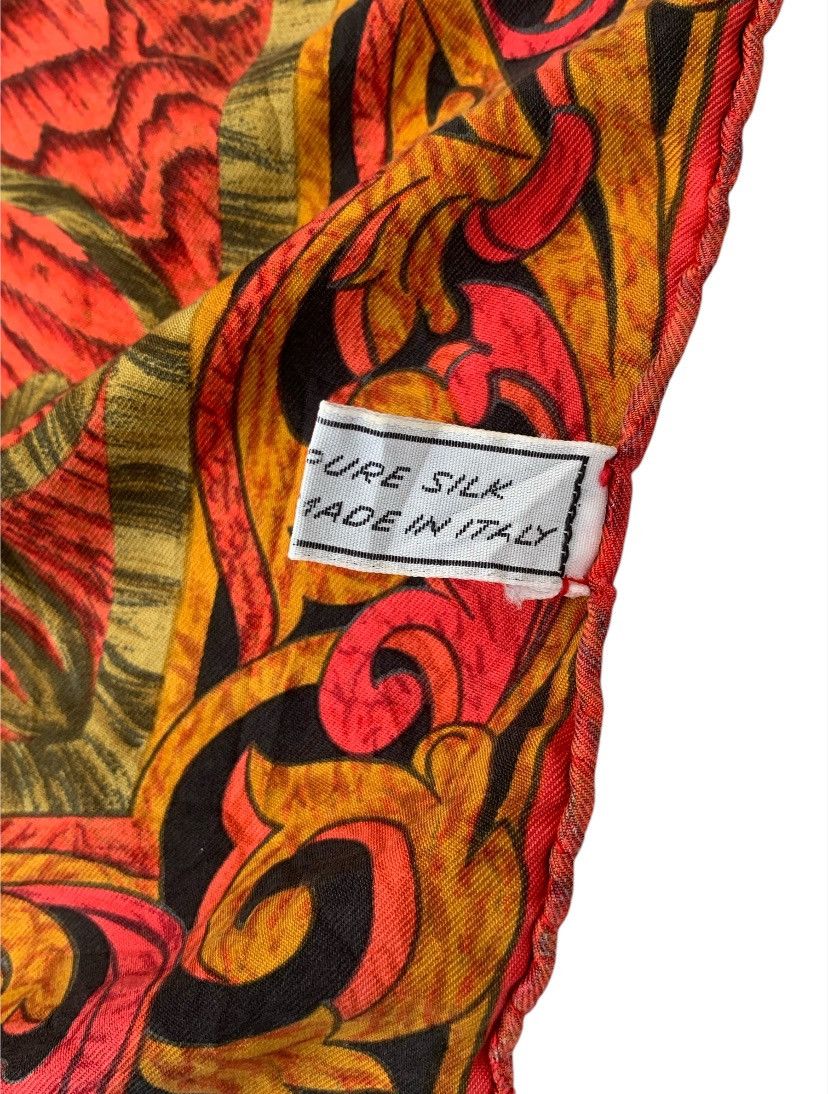 Christian Dior Monsieur Christian Dior Vintage Silk Handkerchief Neckerchief Bandana Size ONE SIZE - 8 Thumbnail