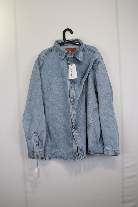 Y/Project o1rshd1 Button Up Shirt in Ice Blue Size US L / EU 52-54 / 3 - 1 Thumbnail
