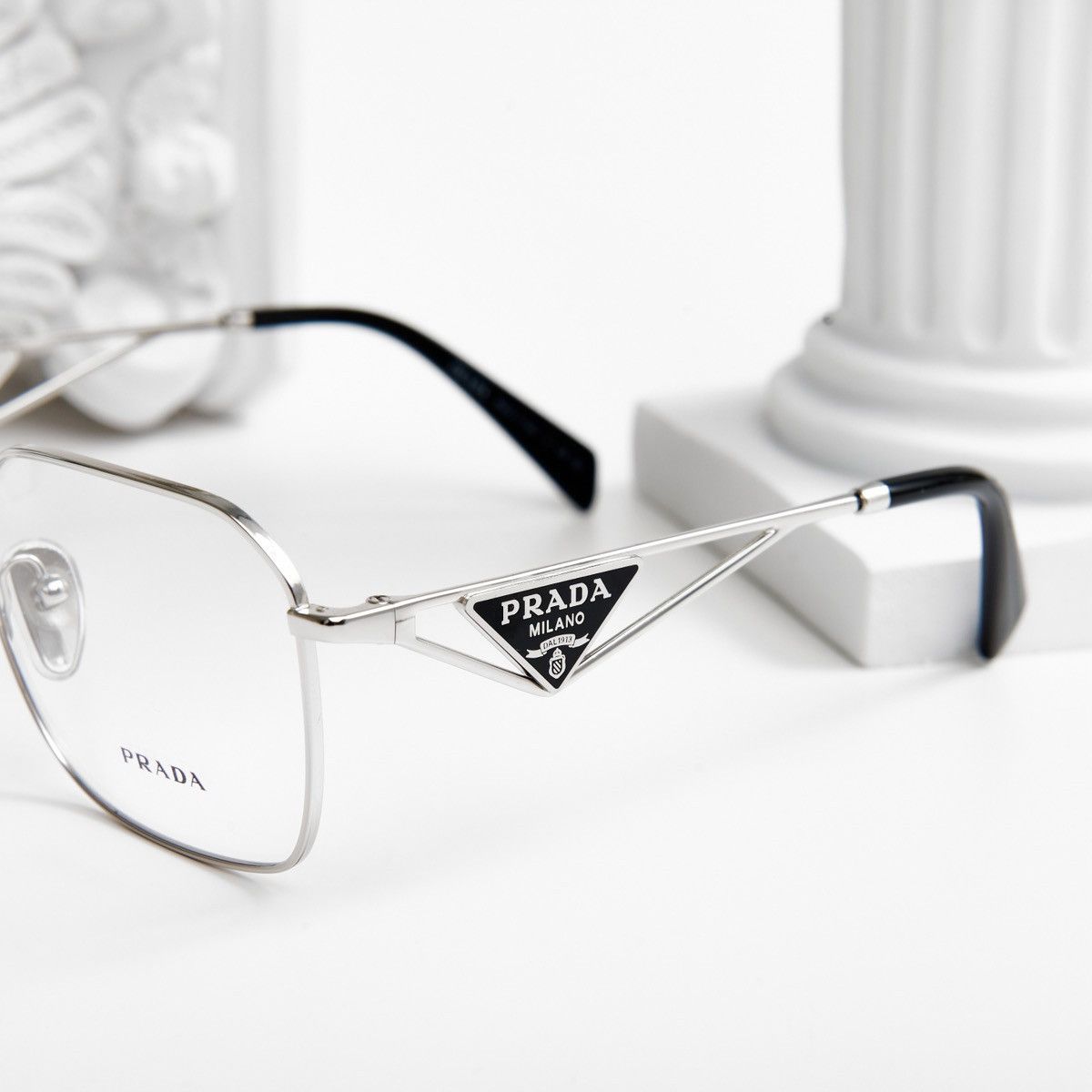 Prada PRADA 0PR A51V 1BC1O1 GLASSES Size ONE SIZE - 3 Thumbnail