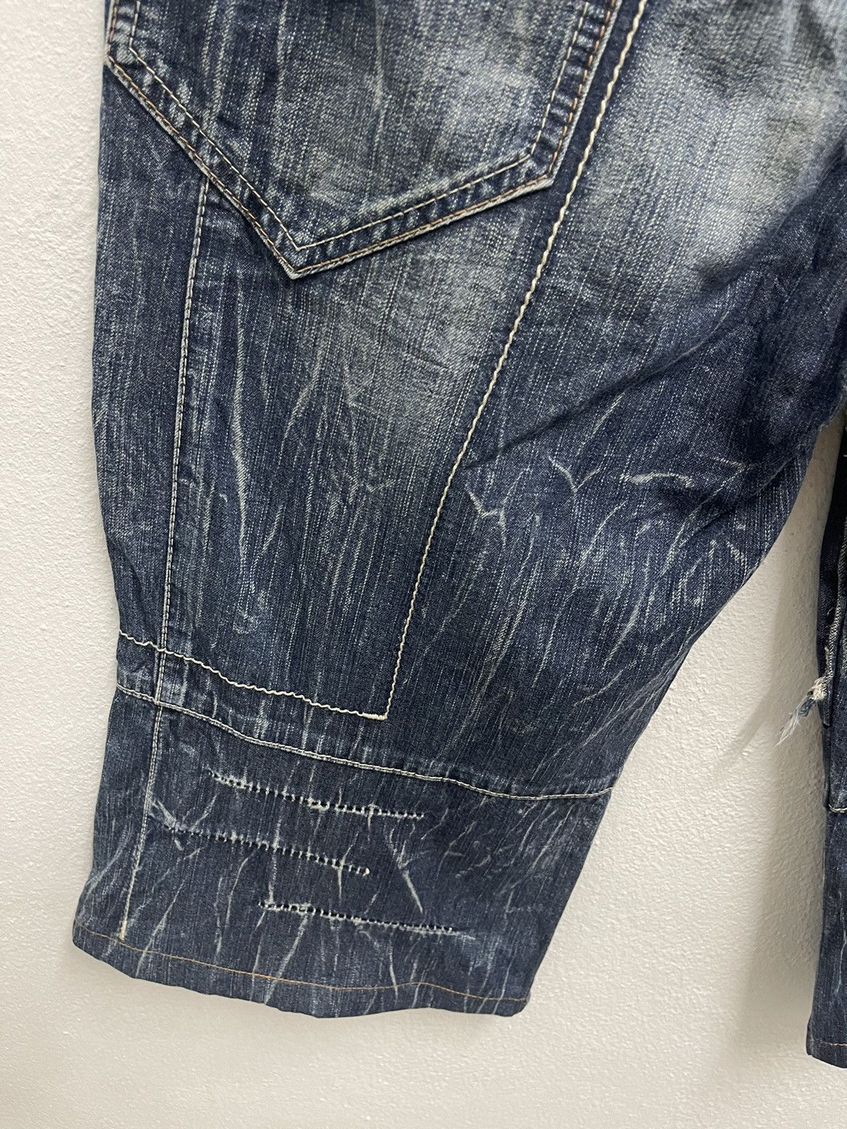 Marithe + Francois Girbaud × Seditionaries OFFER☄️Marithe Francois Girbaud Short Denim Jeans Size US 32 / EU 48 - 11 Thumbnail