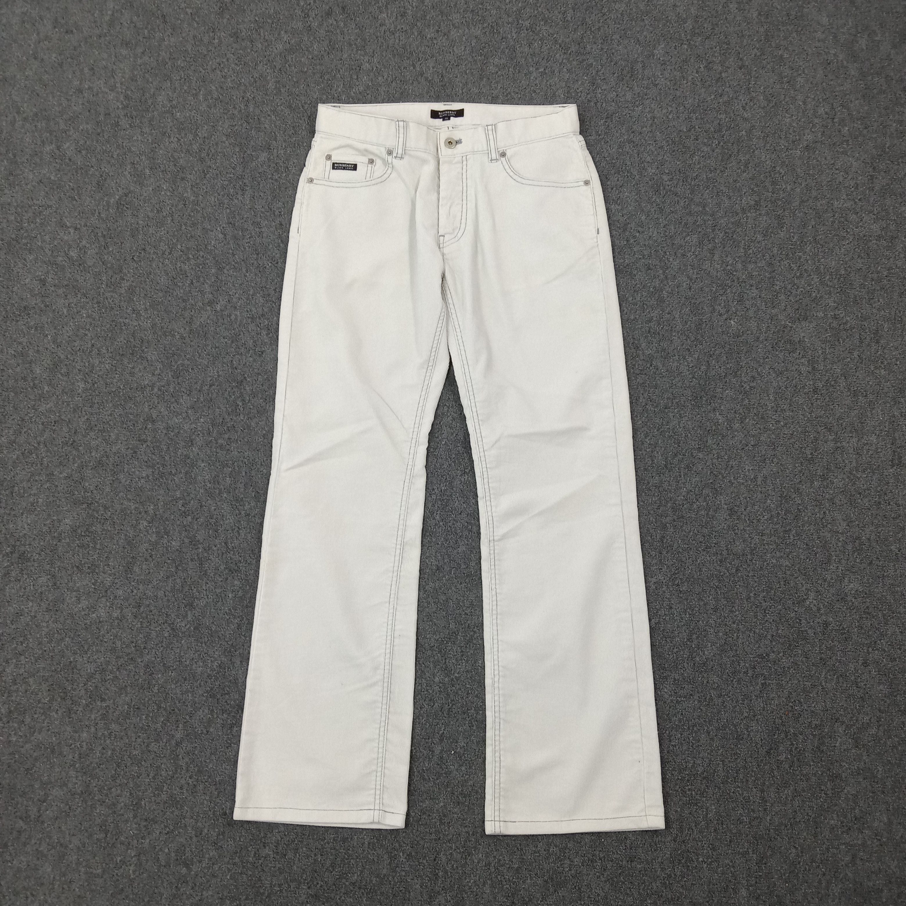Burberry Burberry Black Label Designer Corduroy Pants C265N31 Size US 30 / EU 46 - 1 Thumbnail
