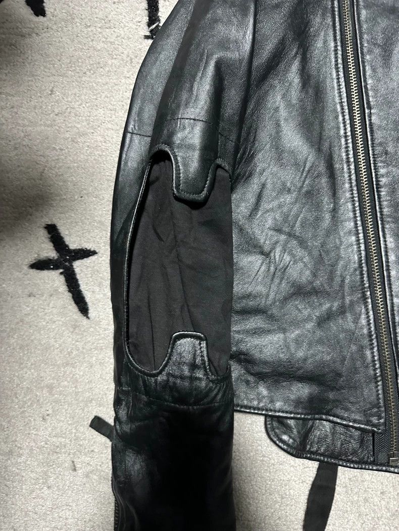Helmut Lang HELMUT LANG size48 Classic motorcycle jacket Size US M / EU 48-50 / 2 - 2 Thumbnail
