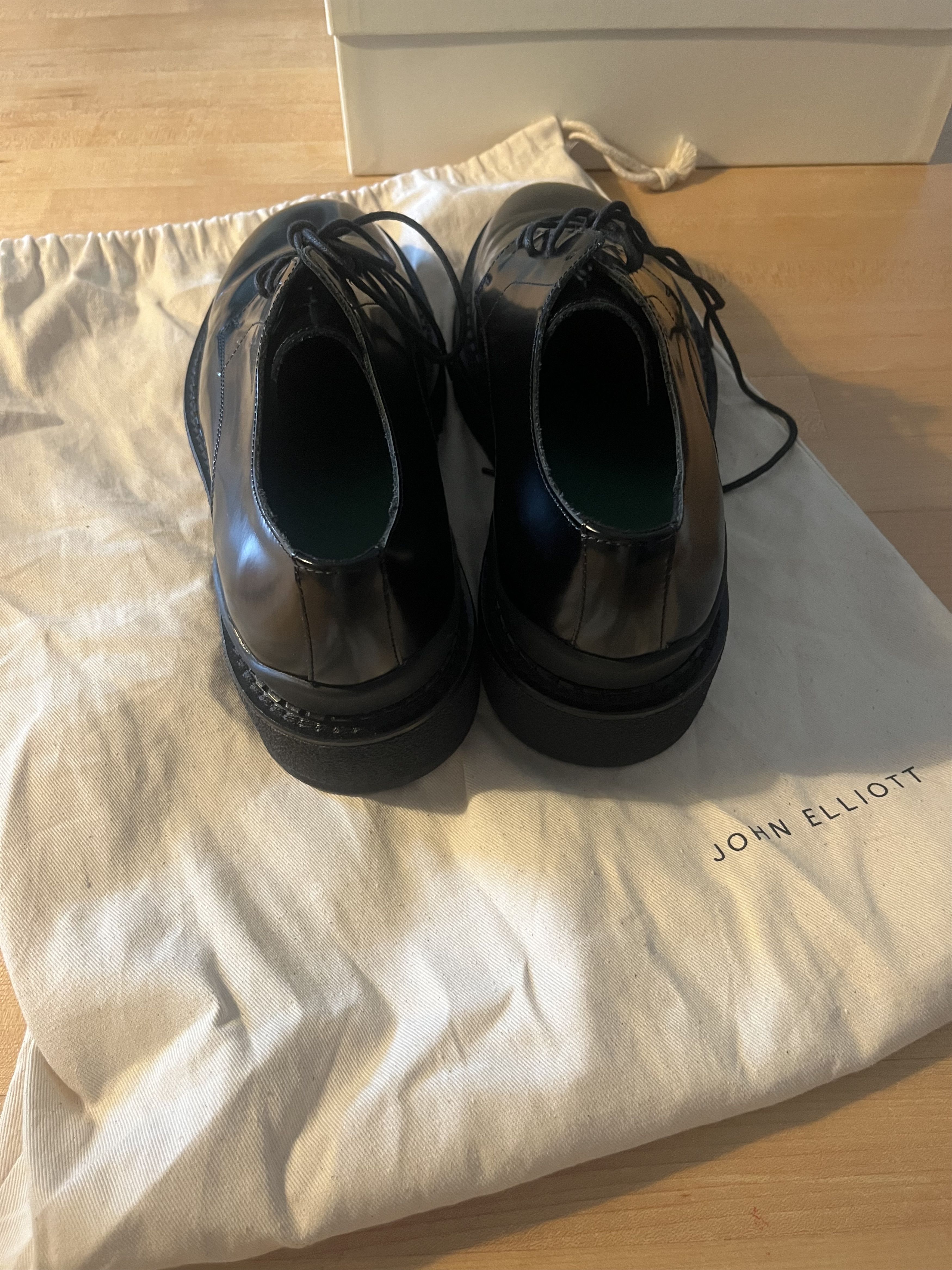 John Elliott John Elliott Creeper Derby, Black - 10.5 Size US 10.5 / EU 43-44 - 4 Thumbnail