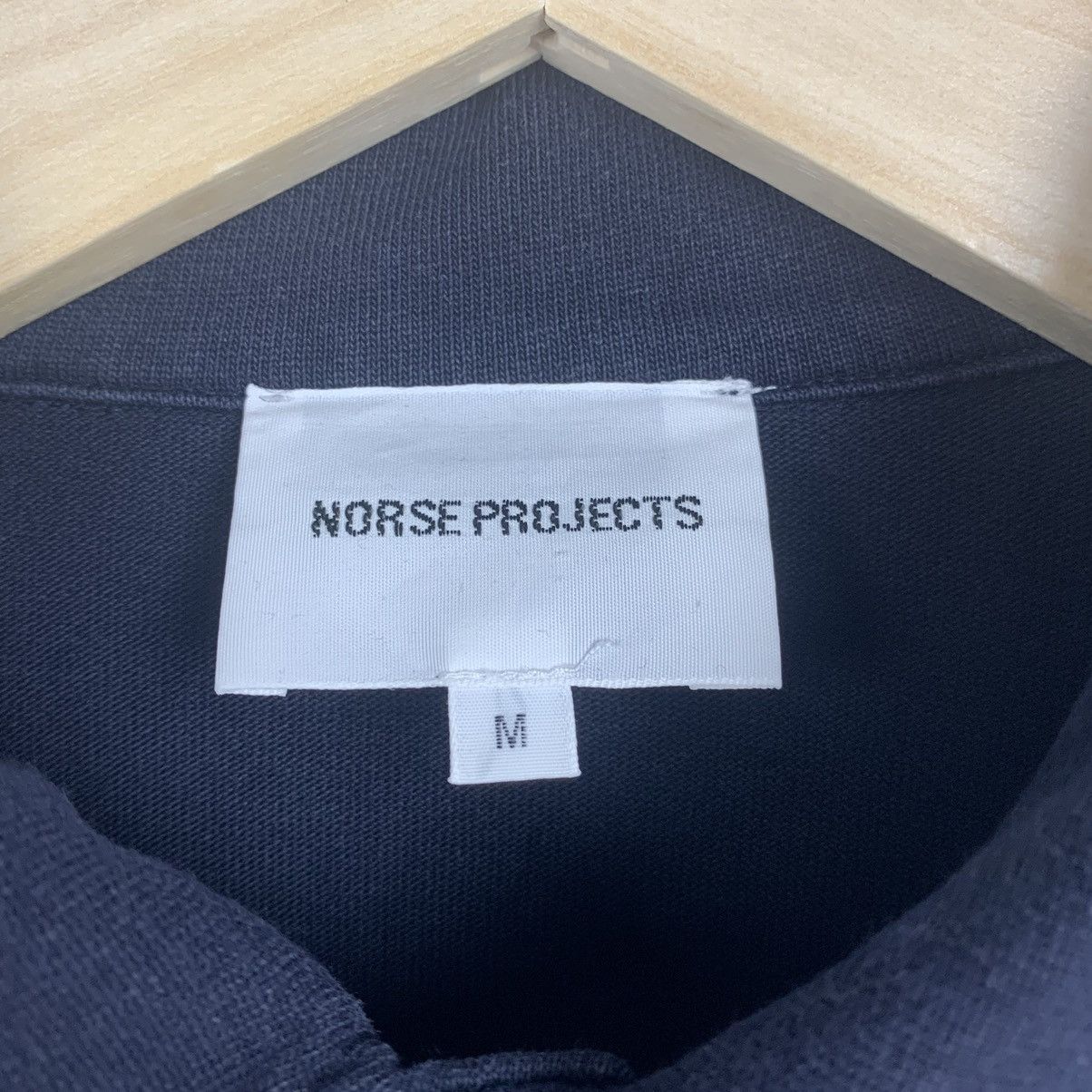 Norse Projects Norse Project Button Ups Sweatshirt Size M Navy Blue Size US M / EU 48-50 / 2 - 7 Thumbnail