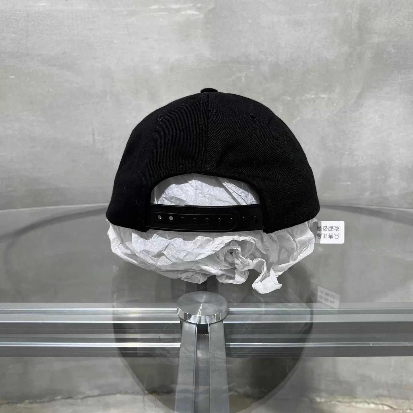 Celine CELINE logo baseball cap black M Size ONE SIZE - 4 Thumbnail