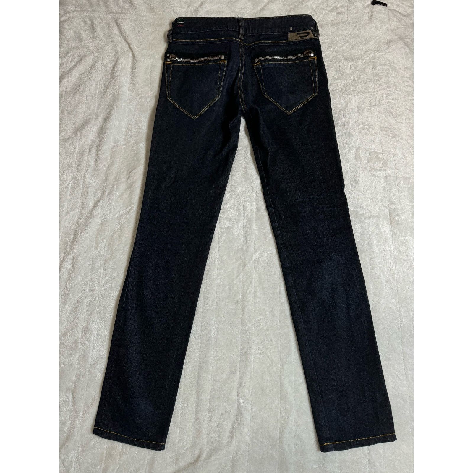 Diesel Diesel Industry Women's Dark Blue Jeans Clush Wash Sz 26x30 Size 26" / US 2 / IT 38 - 2 Thumbnail