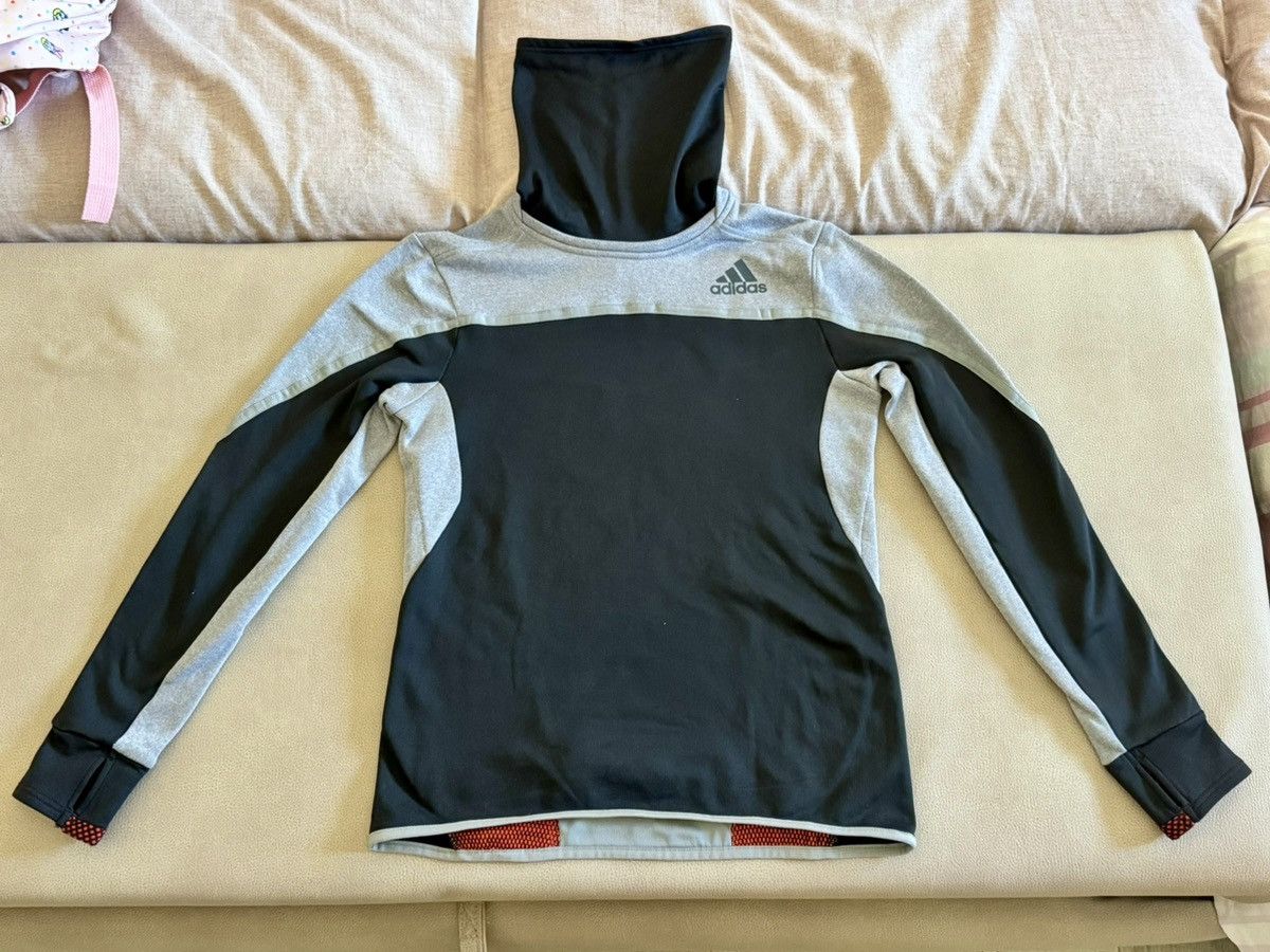 Adidas Adidas Climawarm+ High Neck Fleece Pullover S Black/Grey Size US S / EU 44-46 / 1 - 1 Thumbnail