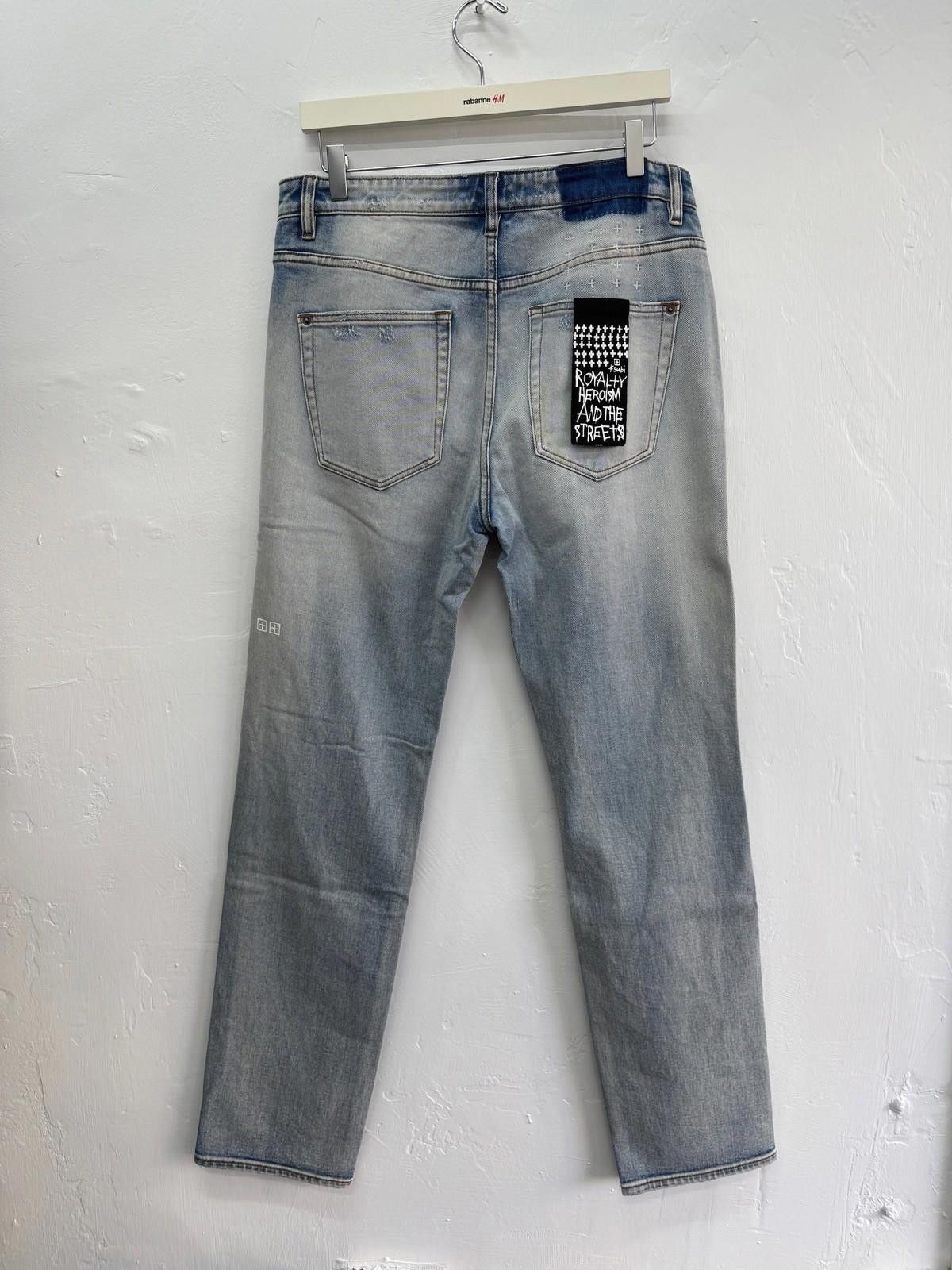 Ksubi new Ksubi mens denim jeans hazlow blue city high ripped 32 Size US 32 / EU 48 - 5 Thumbnail