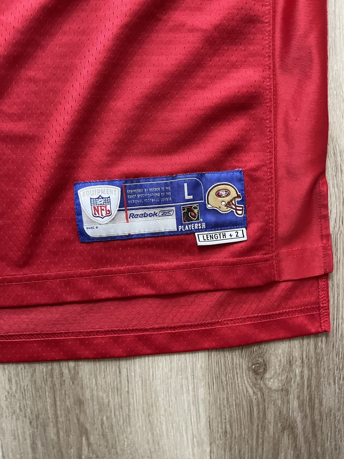 Reebok Vintage San Francisco 49ers Tony Parrish Jersey Size US L / EU 52-54 / 3 - 4 Thumbnail