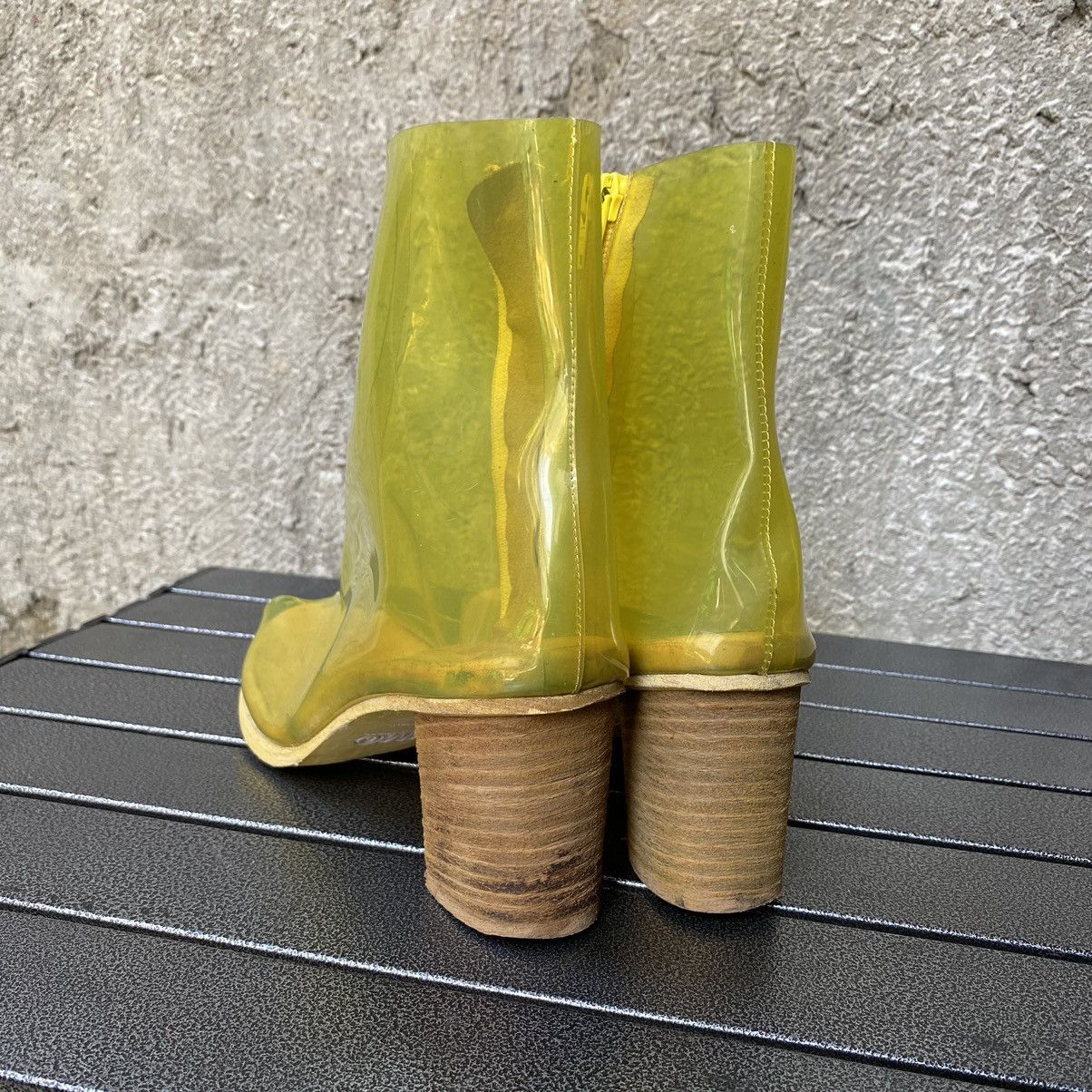 Maison Margiela MM6 PVC Transparent Ankle Boots Size US 8.5 / IT 38.5 - 10 Thumbnail