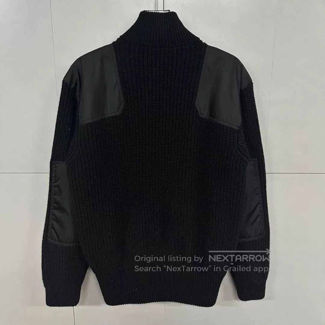 Prada prada black knit jacket with triangle logo. Size US L / EU 52-54 / 3 - 4 Thumbnail