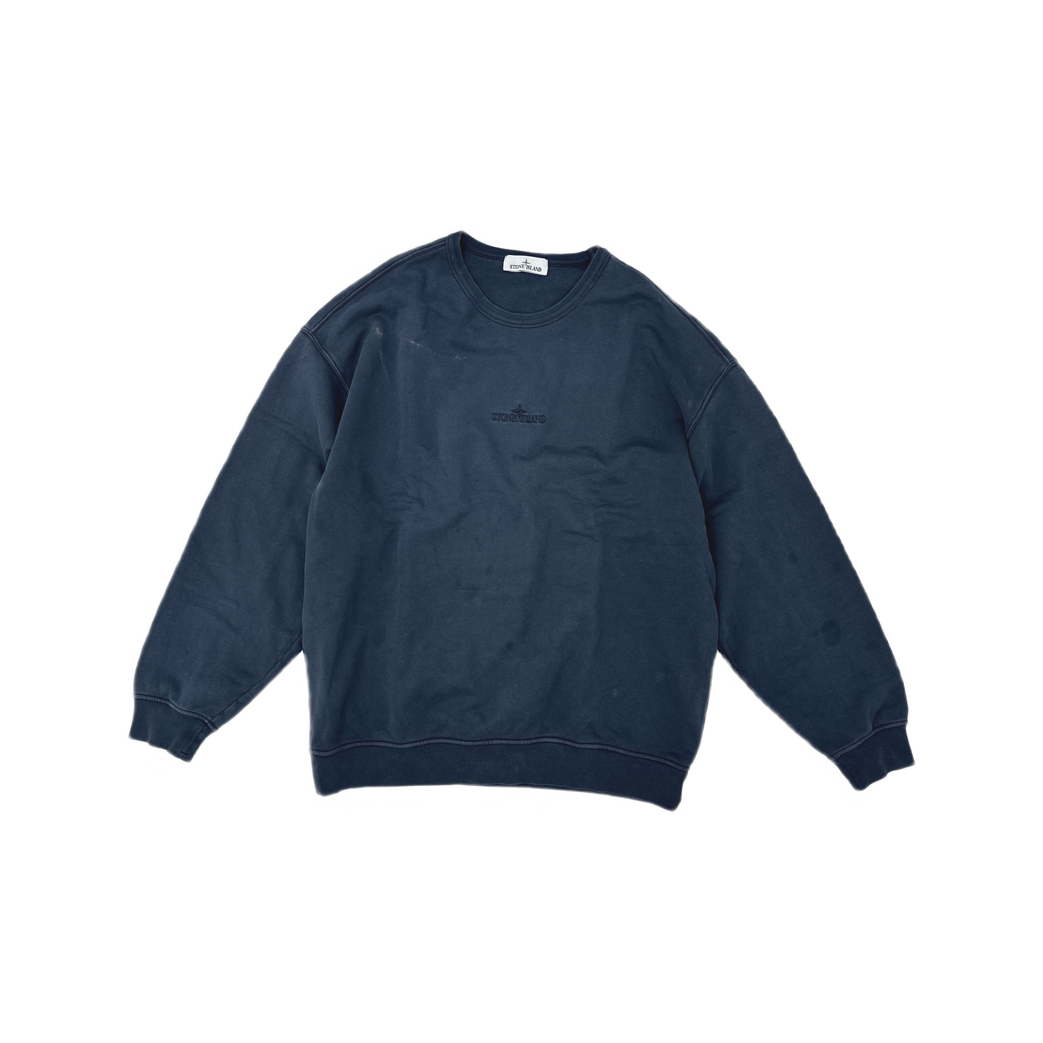 Stone Island Stone Island Embroidered Logo Sweatshirt XXL Size US XXL / EU 58 / 5 - 1 Thumbnail
