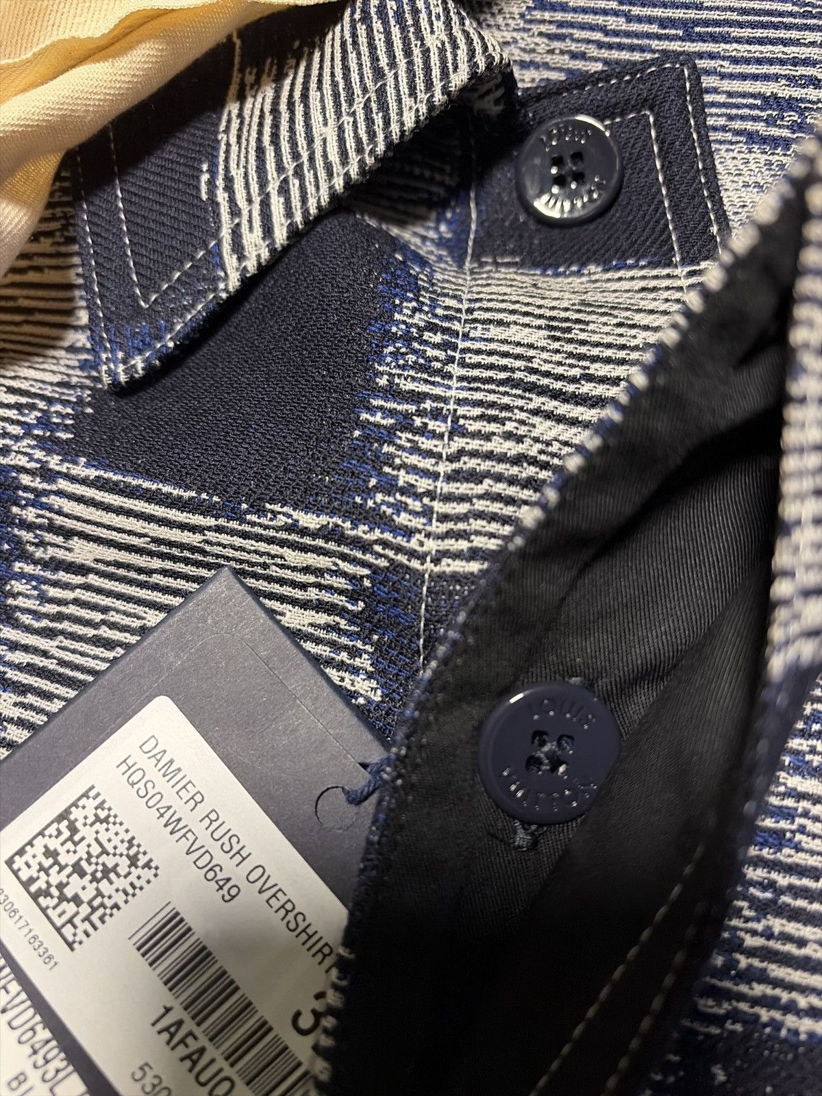 Louis Vuitton Authentic Louis Vuitton Damier Wool Overshirt Sz.58 NWT Size US XXL / EU 58 / 5 - 11 Thumbnail