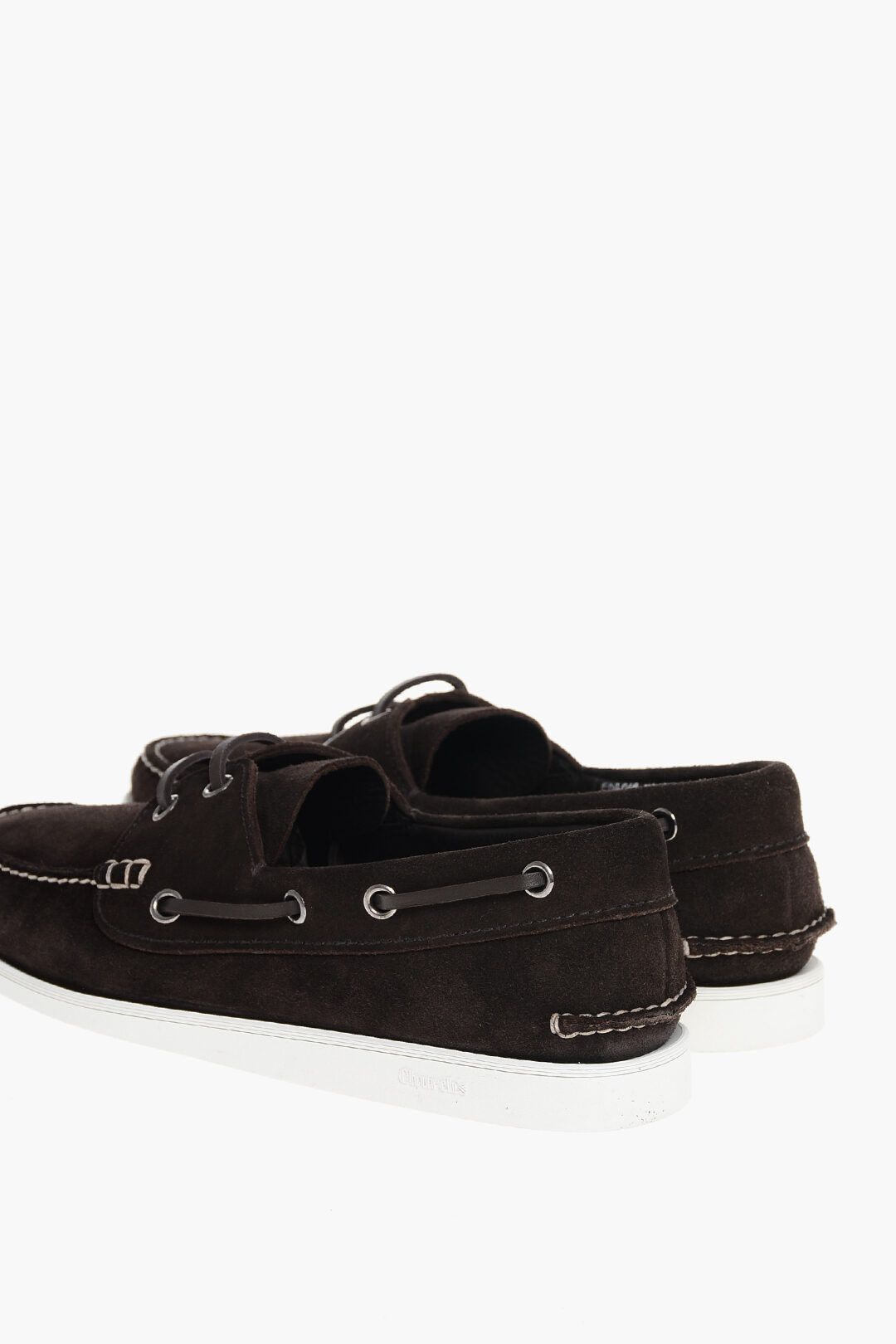 Church's og1mm0325 Suede Boat Shoes in Dark Brown Size US 11 / EU 44 - 3 Thumbnail