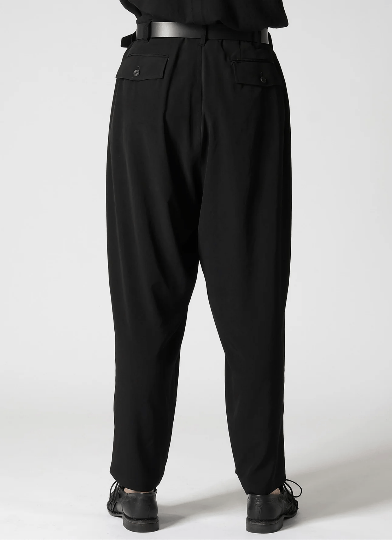 Yohji Yamamoto Yohji Yamamoto Pour Homme - TUXEDO SIDE TAPED PANTS Size US 32 / EU 48 - 6 Thumbnail