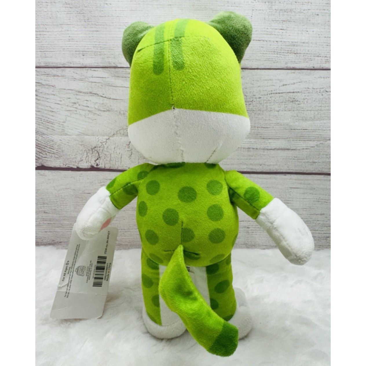 Nintendo SUPER MARIO BROS LUIGI Green Cat Suit Plush 12" Nintendo Stu Size ONE SIZE - 7 Thumbnail