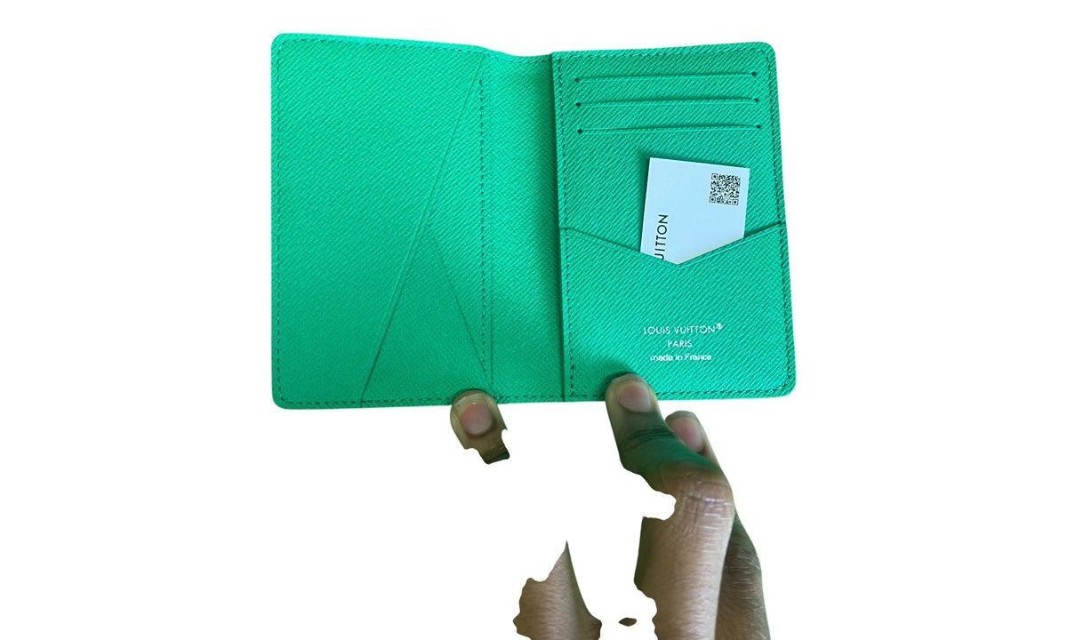 Louis Vuitton Louis Vuitton Golf Pocket Organizer Green Size ONE SIZE - 3 Thumbnail
