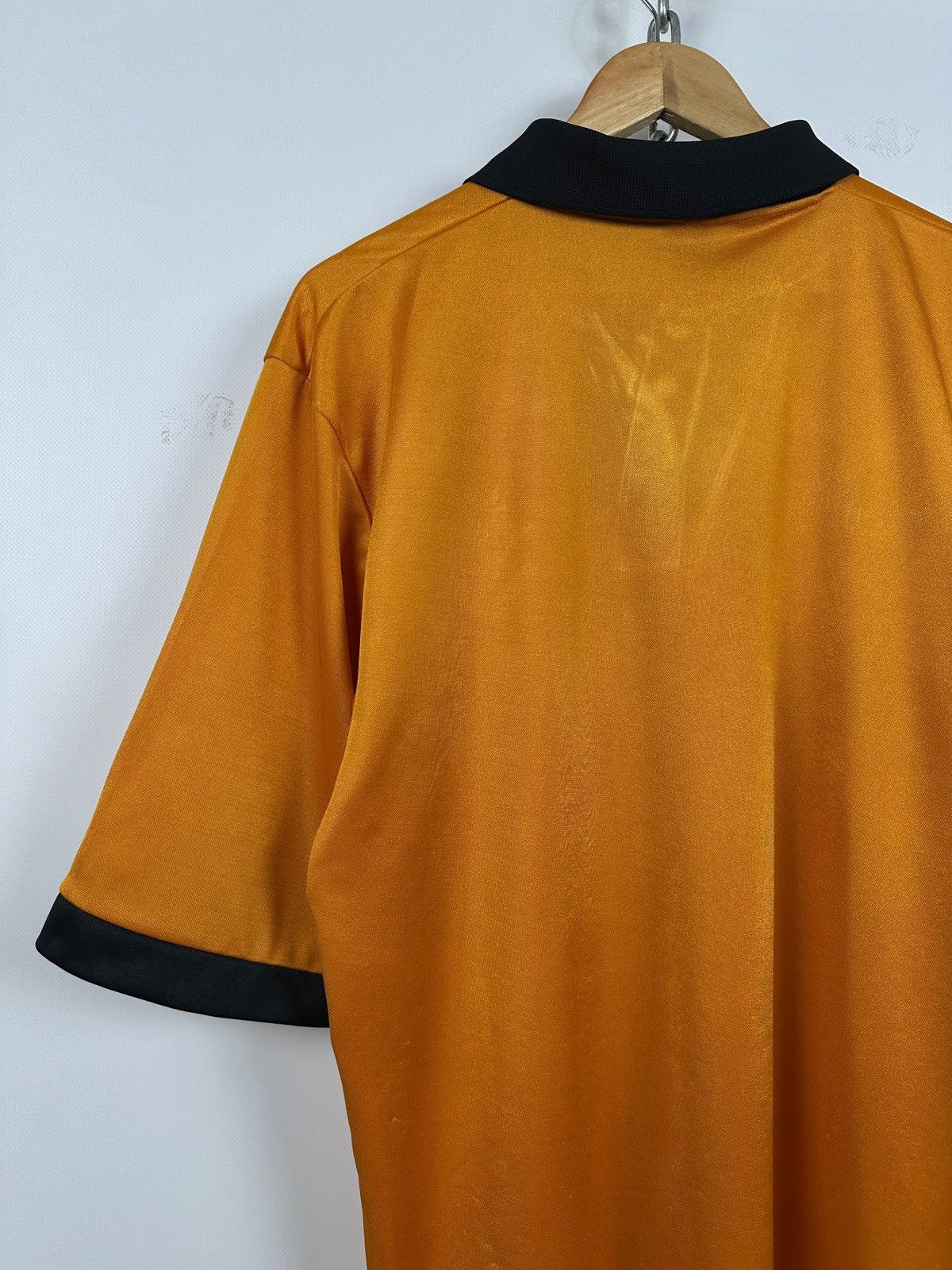 Nutmeg 1994/95 Nutmeg Wolverhampton Wanderers Vintage Soccer Jersey Size US XL / EU 56 / 4 - 18 Thumbnail