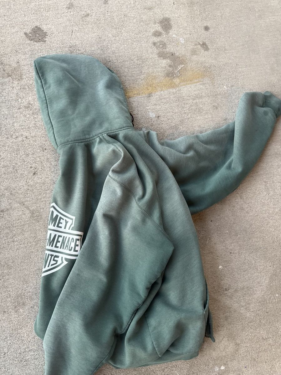 Carhartt Vintage Carharrt Thermal Militant Menace Lined Faded Zipup Size US XL / EU 56 / 4 - 4 Thumbnail