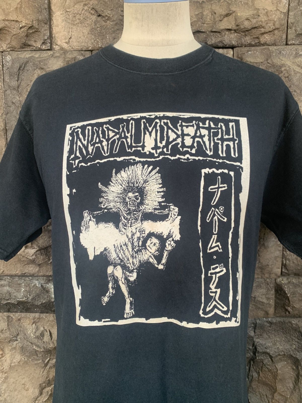 Band Tees × Vintage Vintage Napalm Death Band T shirt Size US M / EU 48-50 / 2 - 2 Thumbnail
