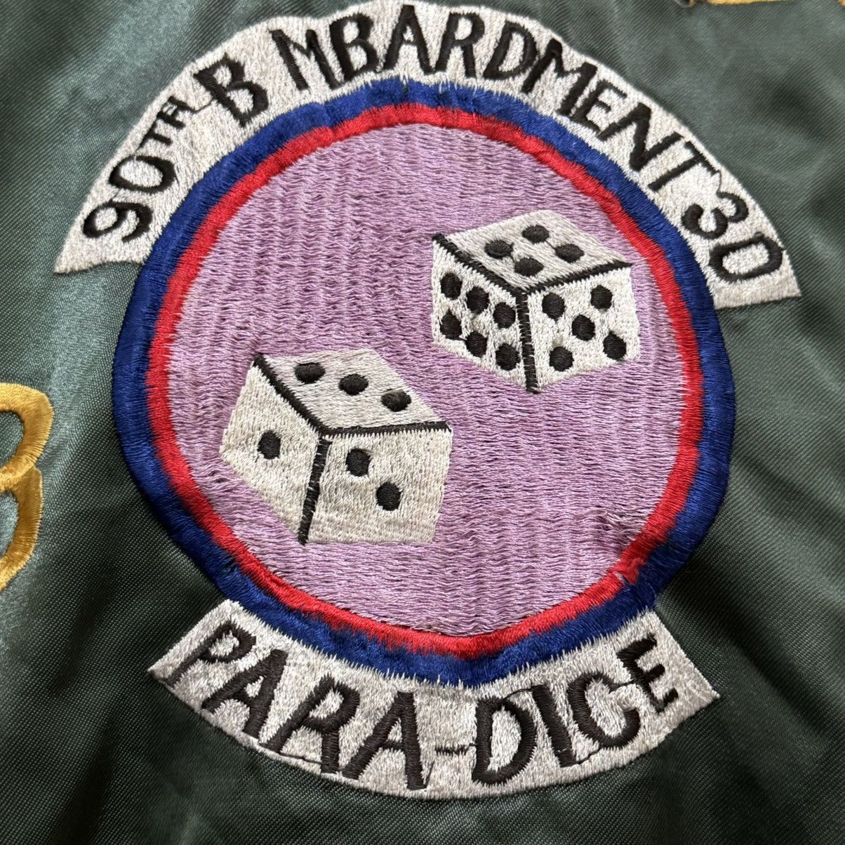Japanese Brand Vintage 80s Sukajan Jacket CAB Clothing Korea Tour Para-Dice Size US S / EU 44-46 / 1 - 7 Thumbnail