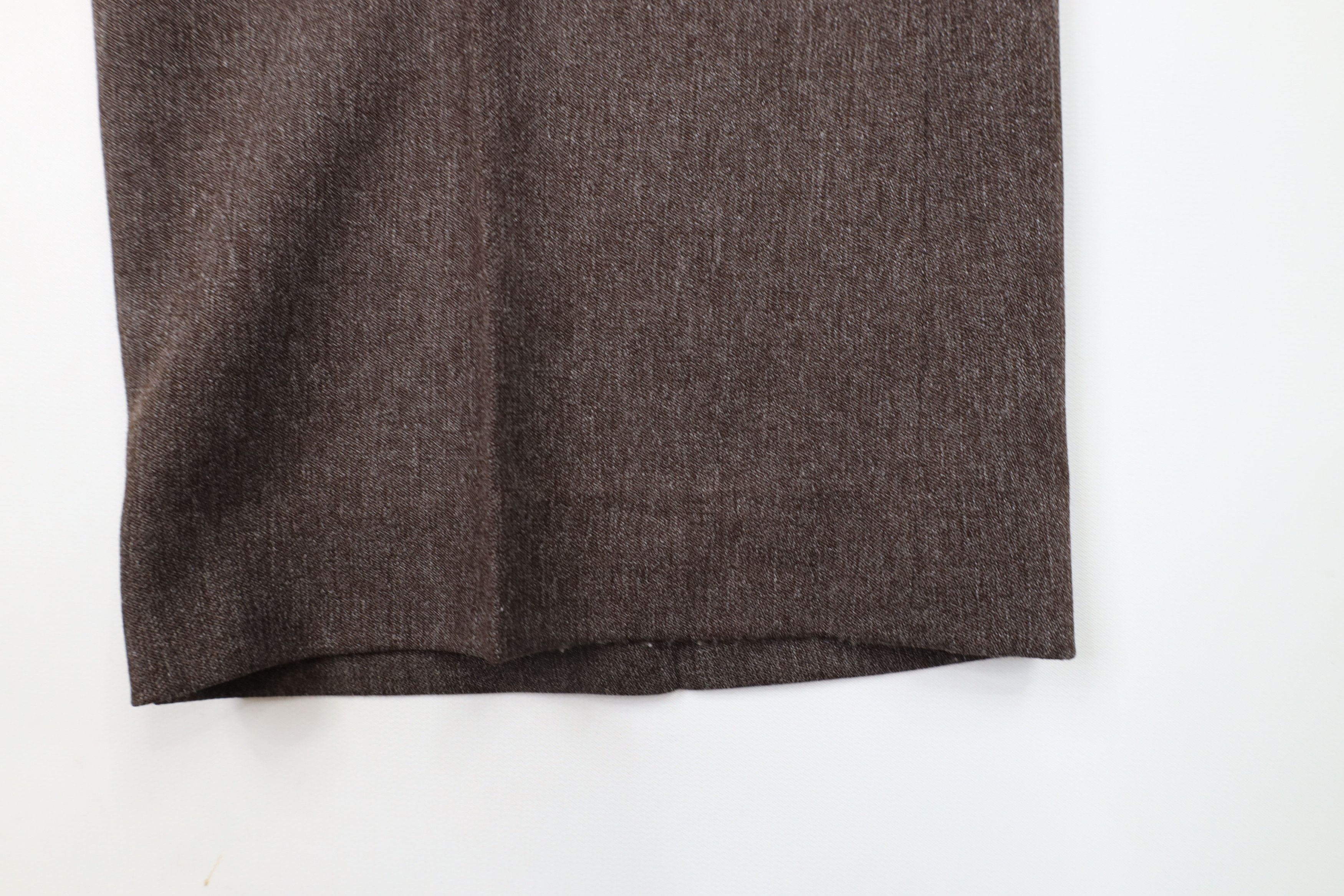 Vintage Vintage 70s Streetwear Bell Bottoms Pants Brown USA Size US 40 / EU 56 - 5 Thumbnail