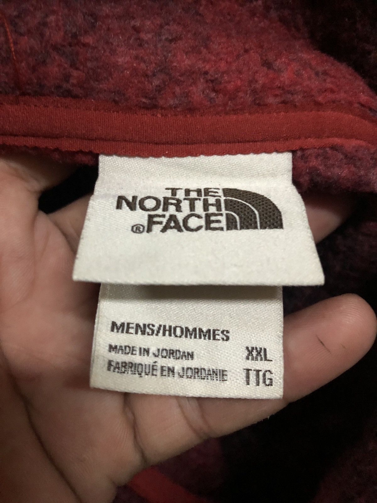 The North Face × Vintage The North Face Tartan Half Zip Sweatshirt Size US XXL / EU 58 / 5 - 3 Thumbnail