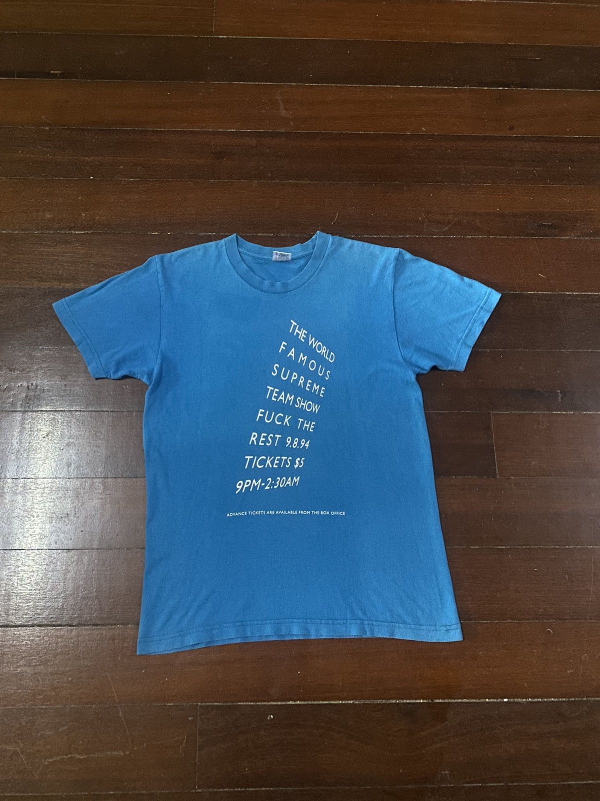 Supreme Fire 🔥 Supreme The World Famous Supreme Team Show Tee Size US M / EU 48-50 / 2 - 2 Thumbnail